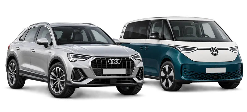 Audi Q3 en Volkswagen ID. Buzz