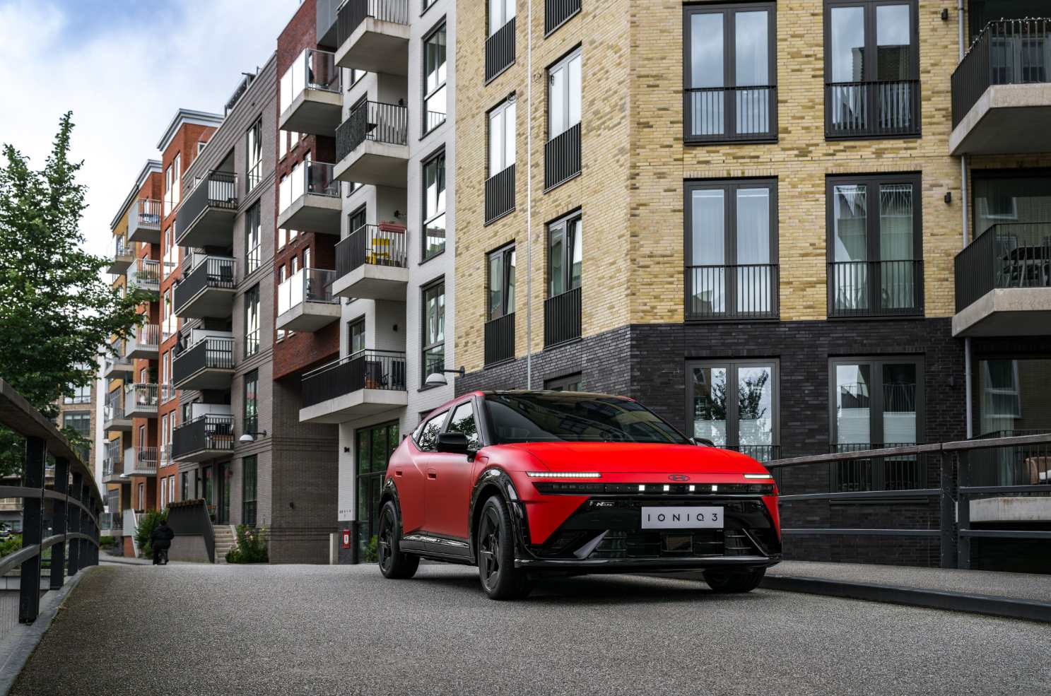 Hyundai Ioniq 3 zijkant