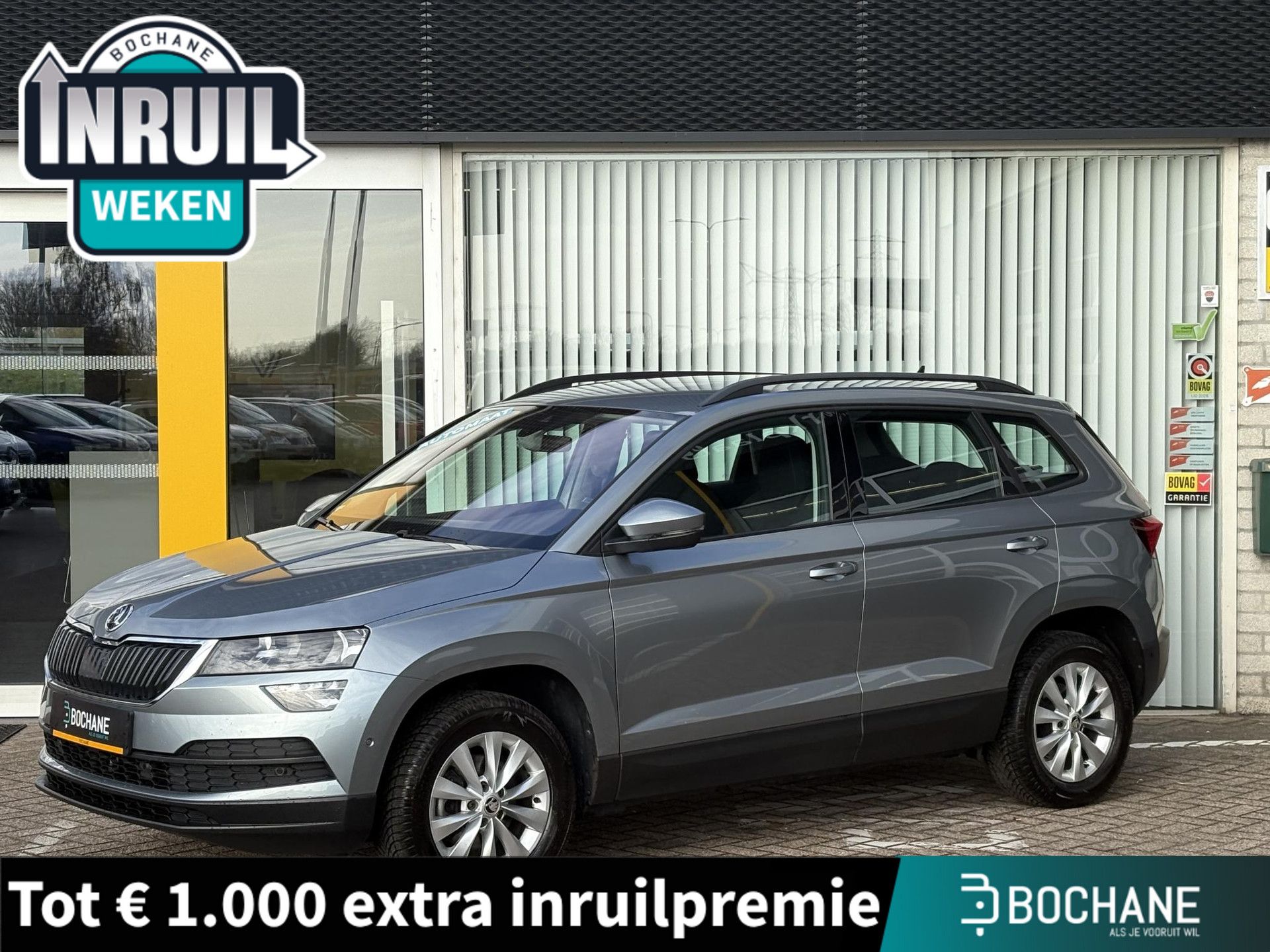 Skoda Karoq N-173-VF financial lease – Leaseprijzen.nl – afbeelding 1