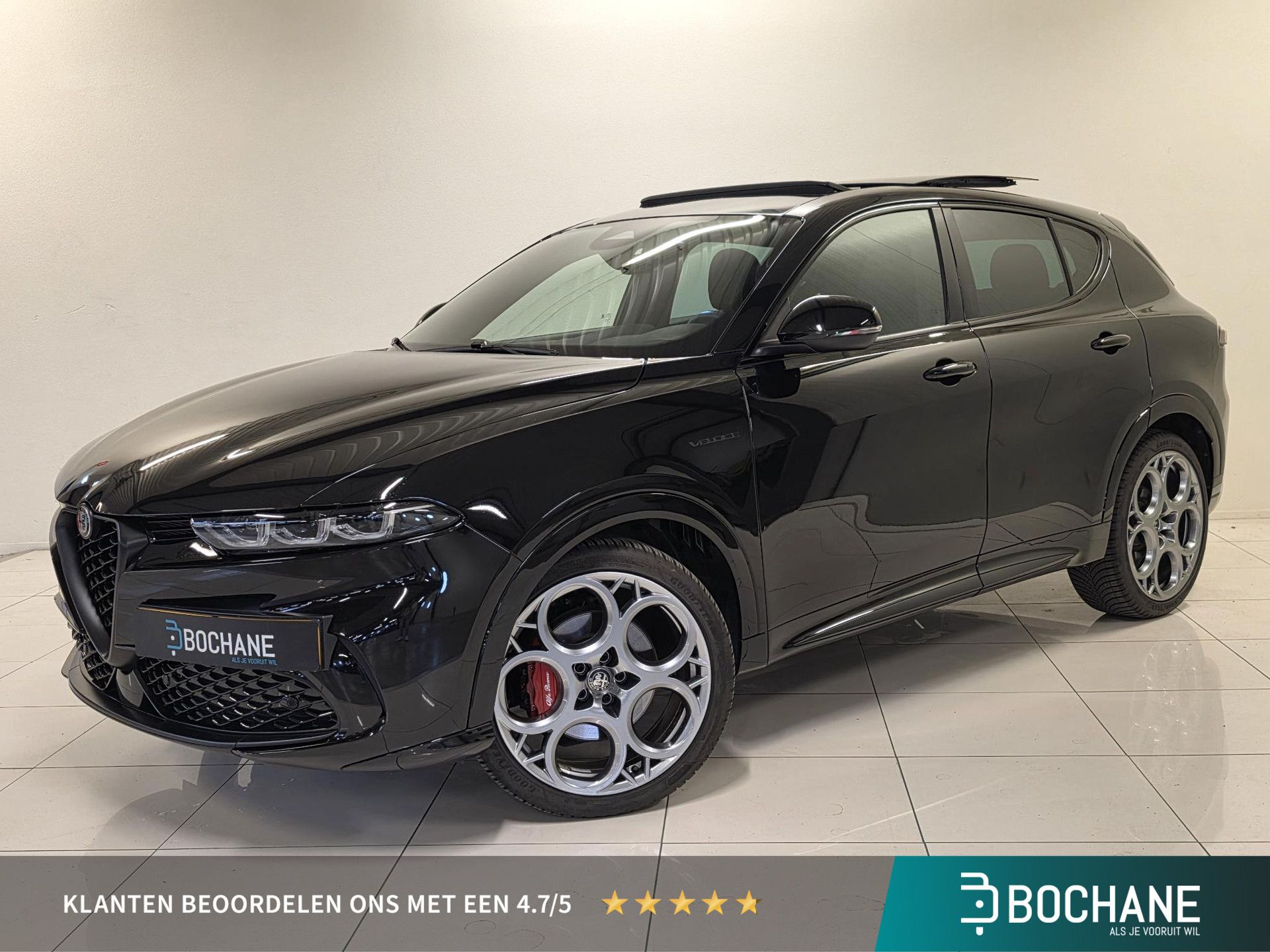 Alfa Romeo Tonale met kenteken JLK-22-X – vooraanzicht