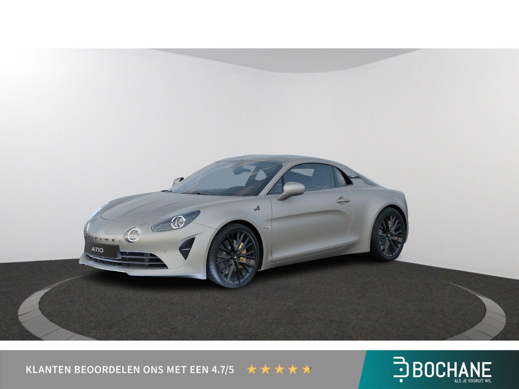 Alpine A110 – vooraanzicht