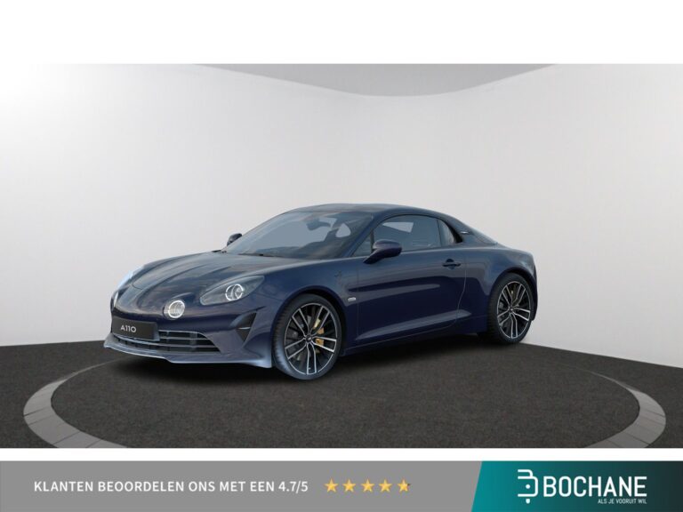 Alpine A110 - financial lease