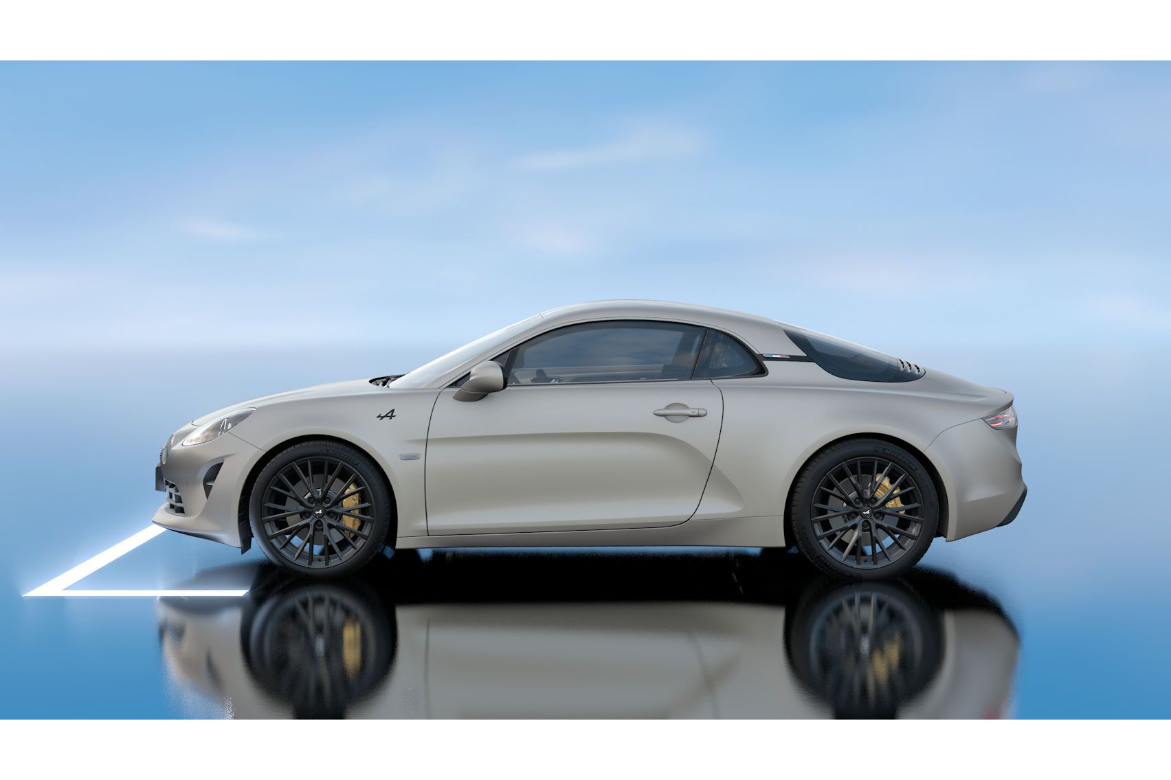 Alpine A110 – interieur