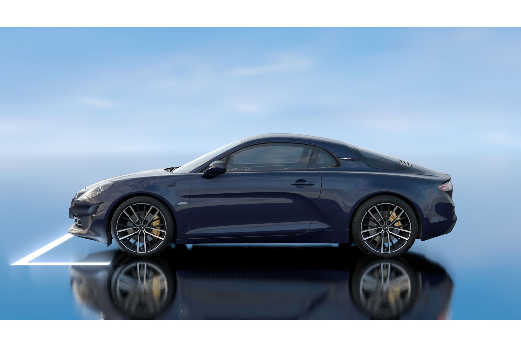 Alpine A110 – interieur