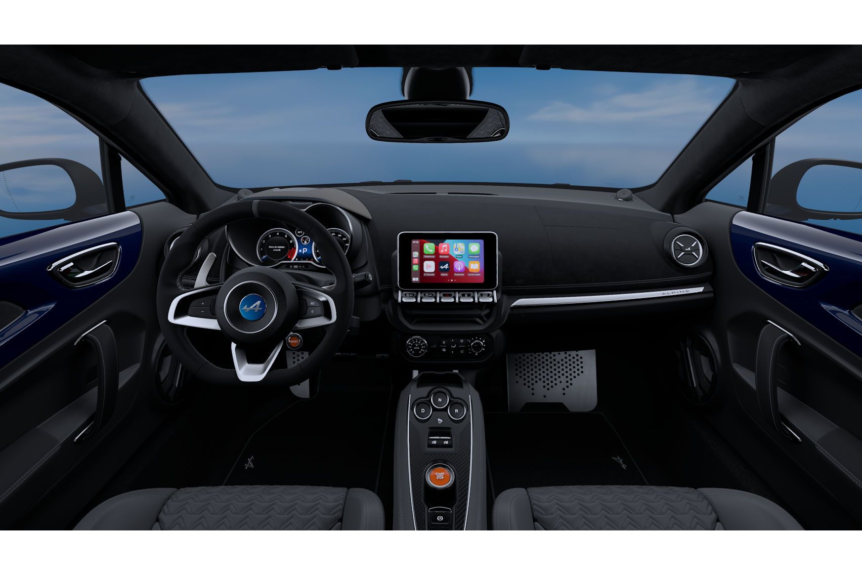 Alpine A110 – detailfoto