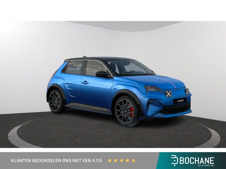 Alpine A290 - financial lease