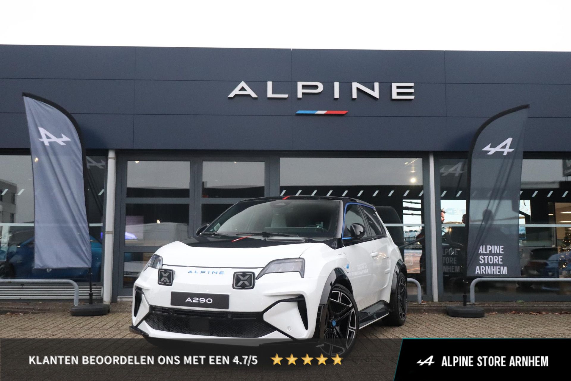 Alpine A290 met kenteken KBK-06-X – vooraanzicht