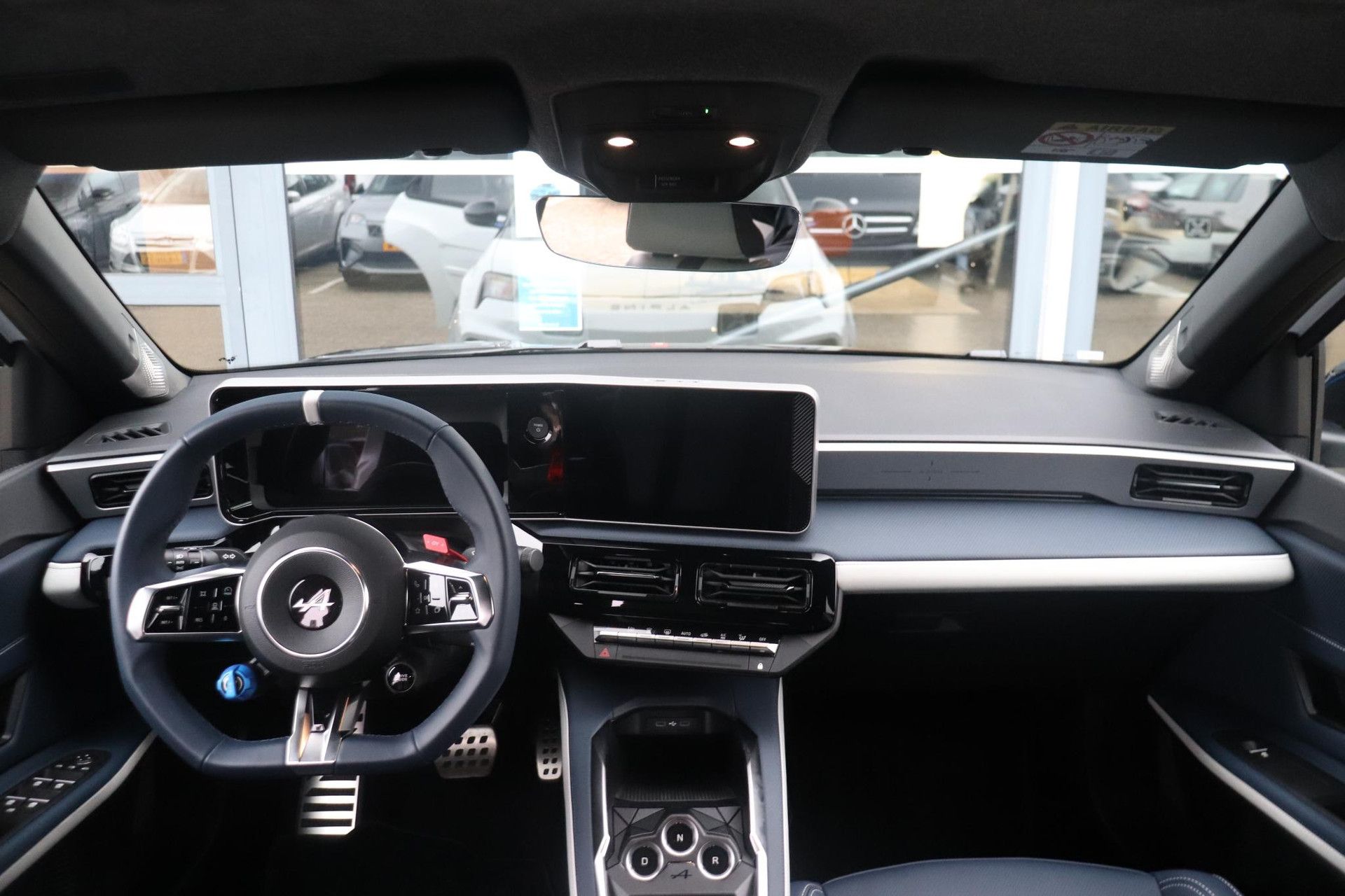 Alpine A290 met kenteken KBK-06-X – dashboard