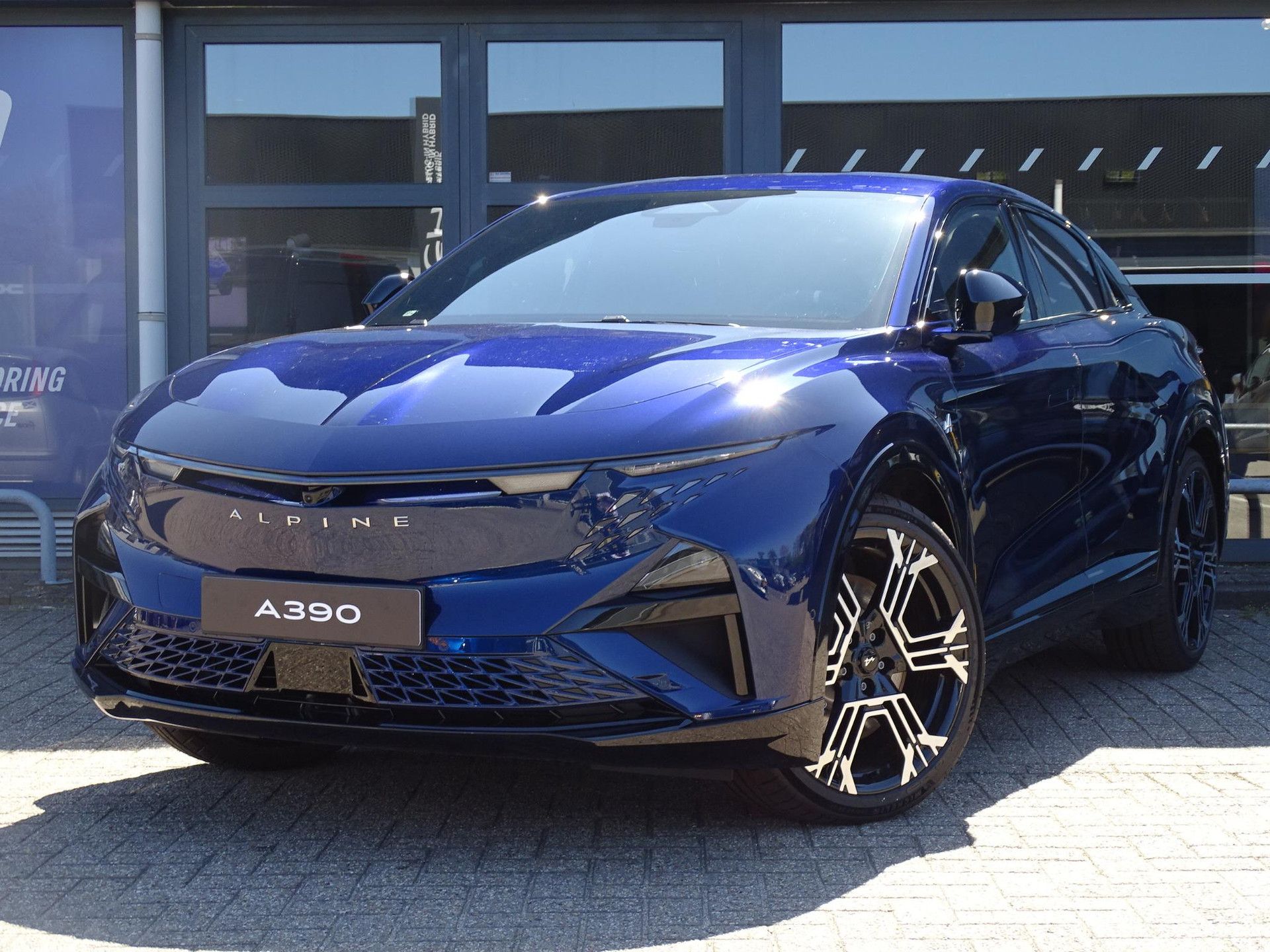 Alpine A390 – achteraanzicht