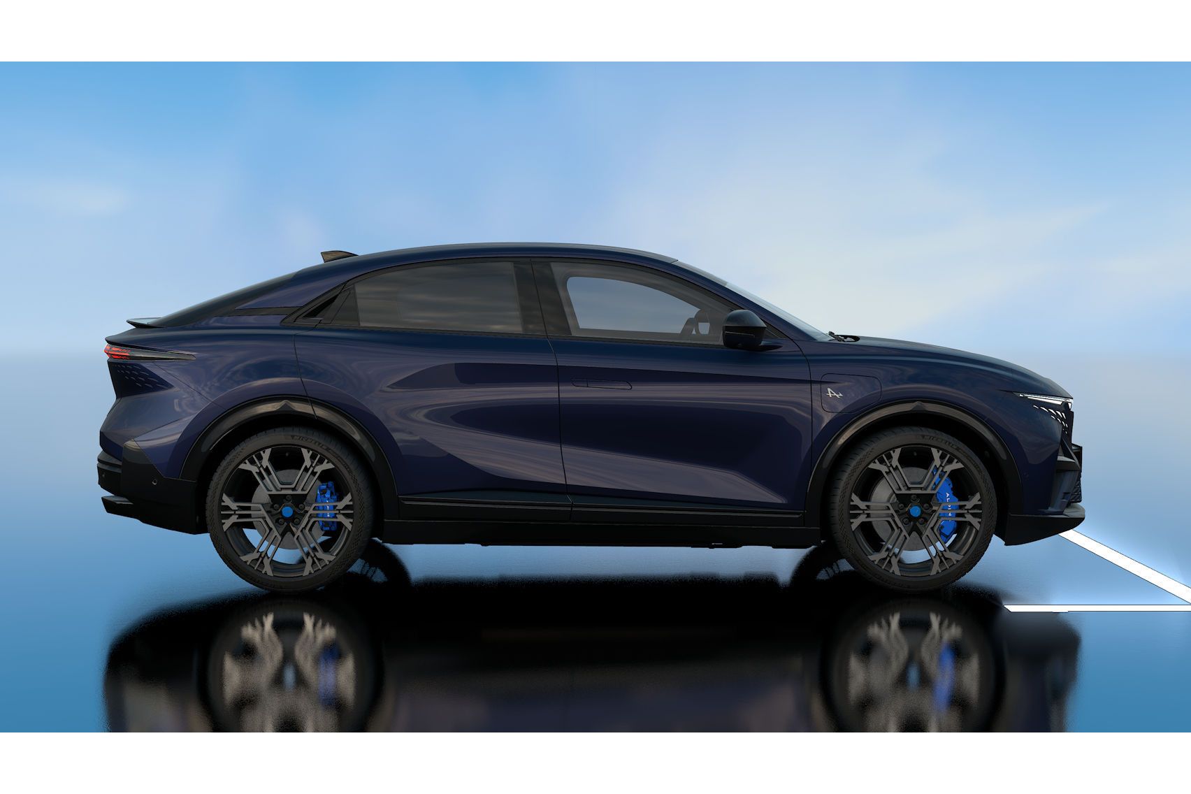 Alpine A390 – interieur