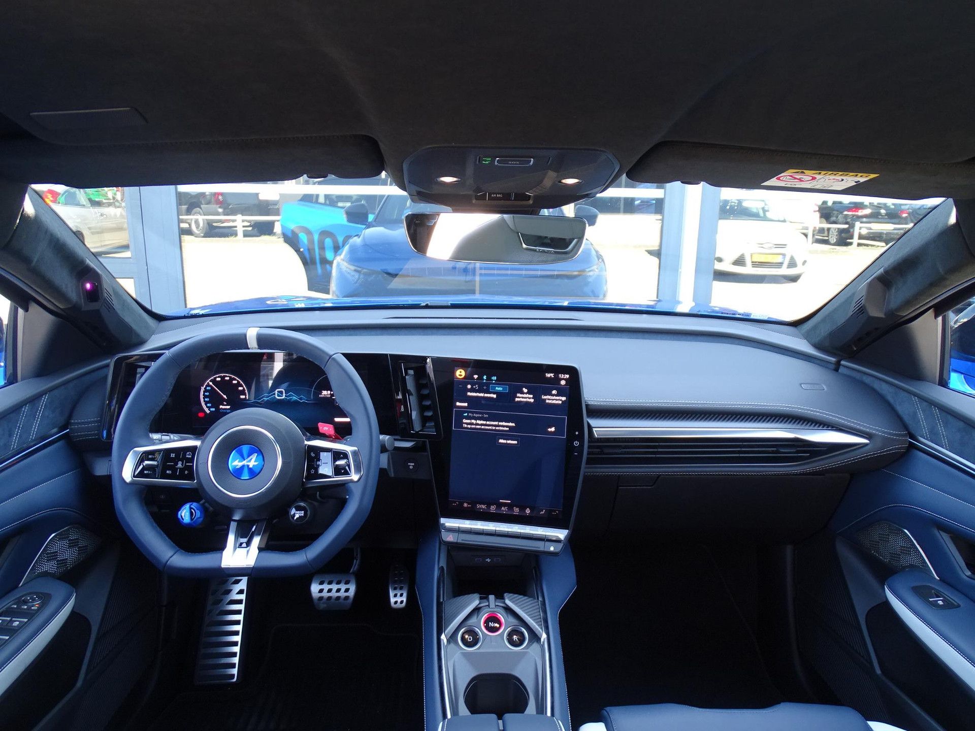 Alpine A390 met kenteken KFR-82-N – interieur