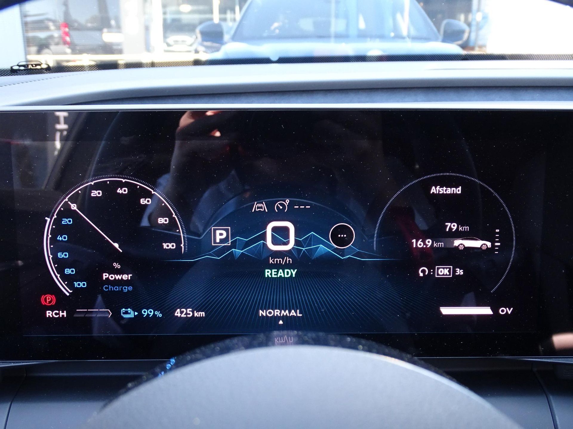 Alpine A390 met kenteken KFR-82-N – dashboard