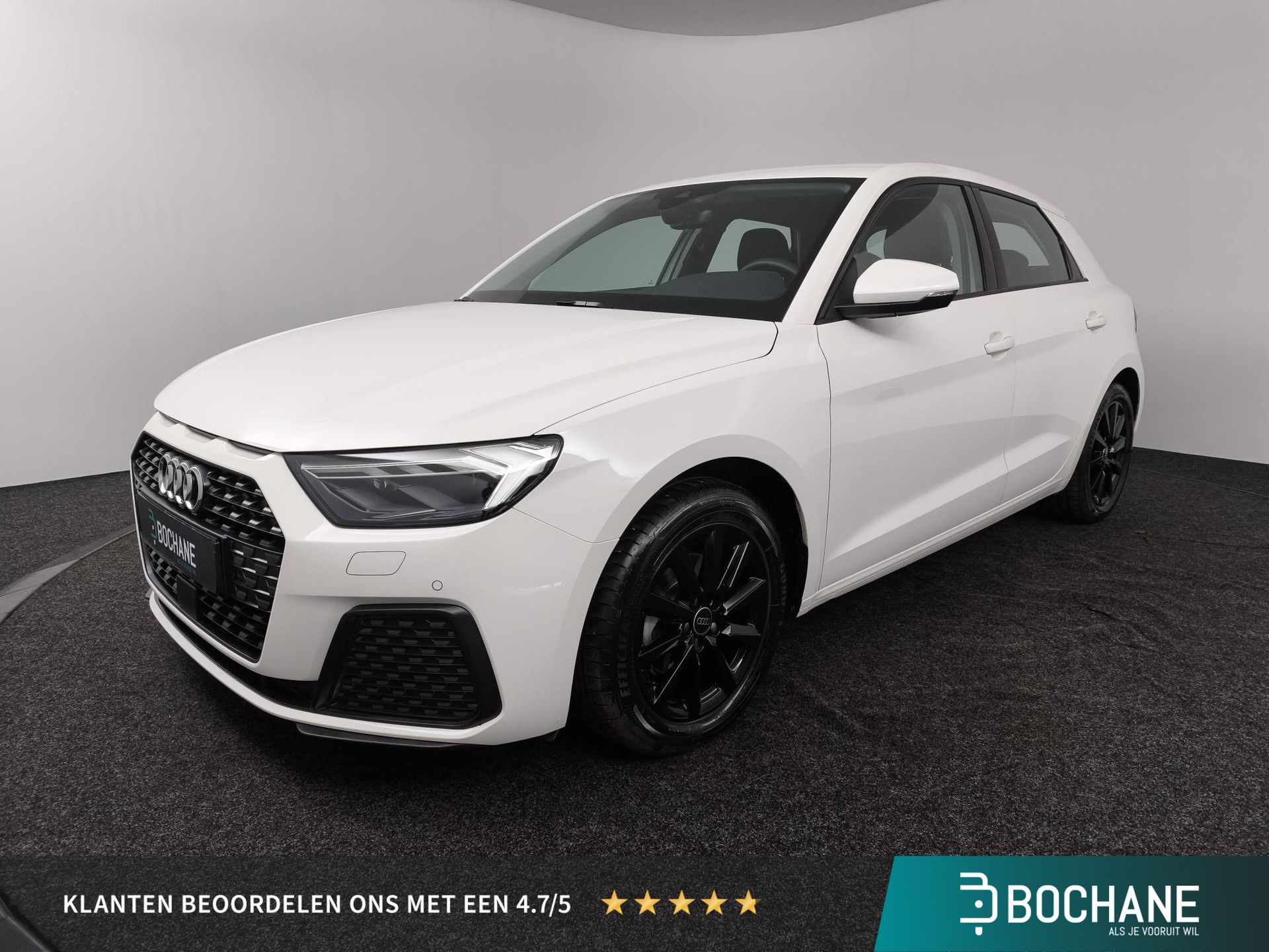 Audi A1Sportback met kenteken KDT-04-X – vooraanzicht