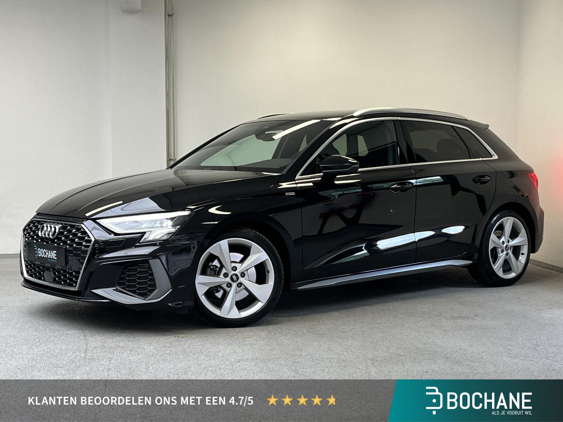 Audi A3 met kenteken N-409-BD – vooraanzicht