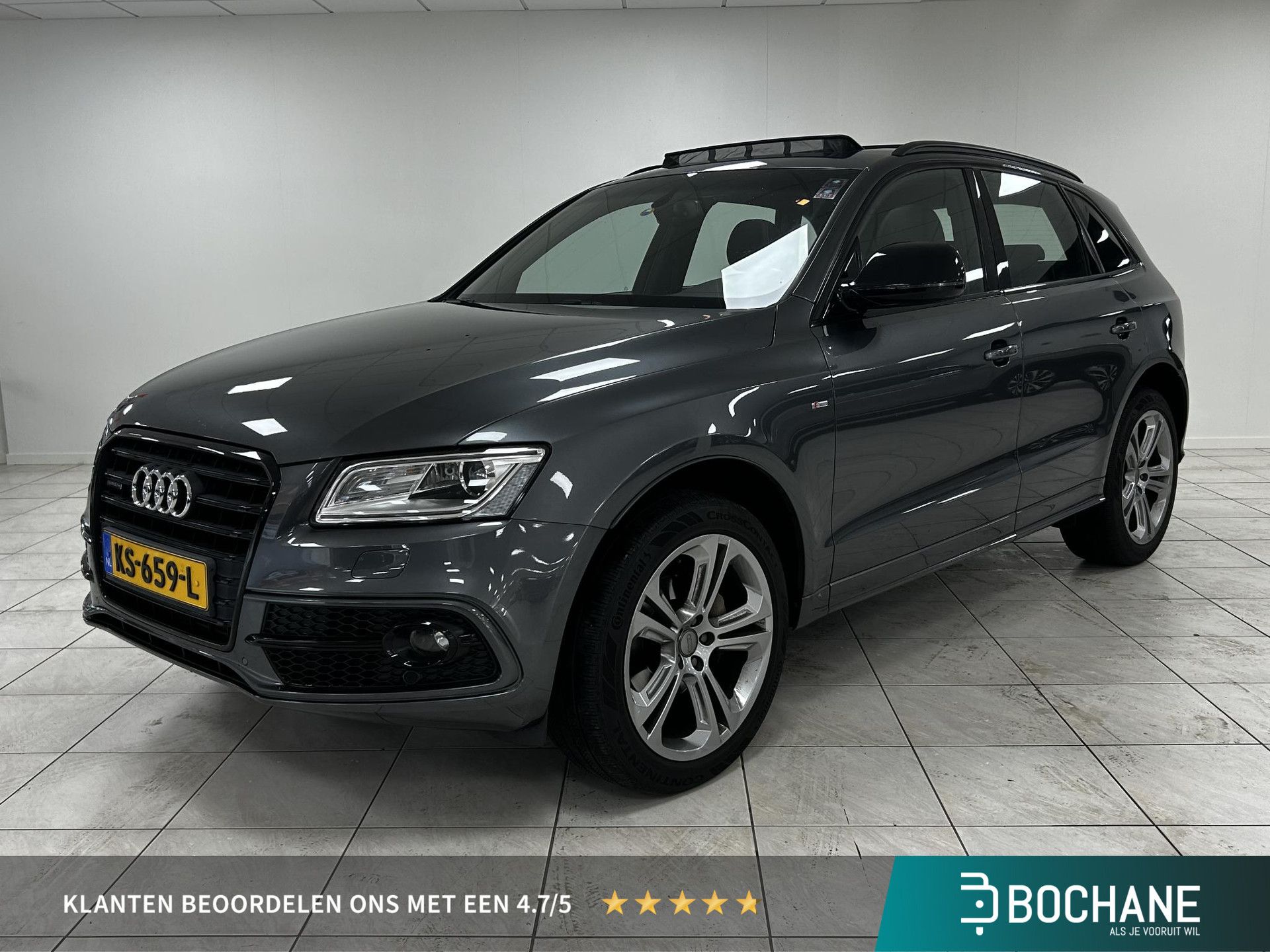 Audi Q5 met kenteken KS-659-L – vooraanzicht