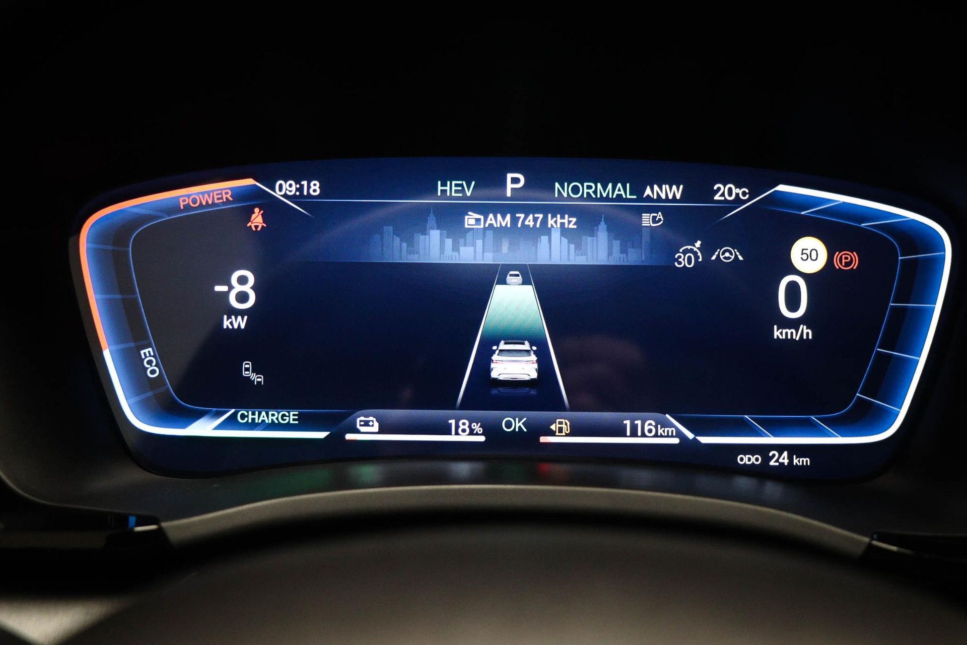 BYD SEALU met kenteken KJV-24-J – dashboard