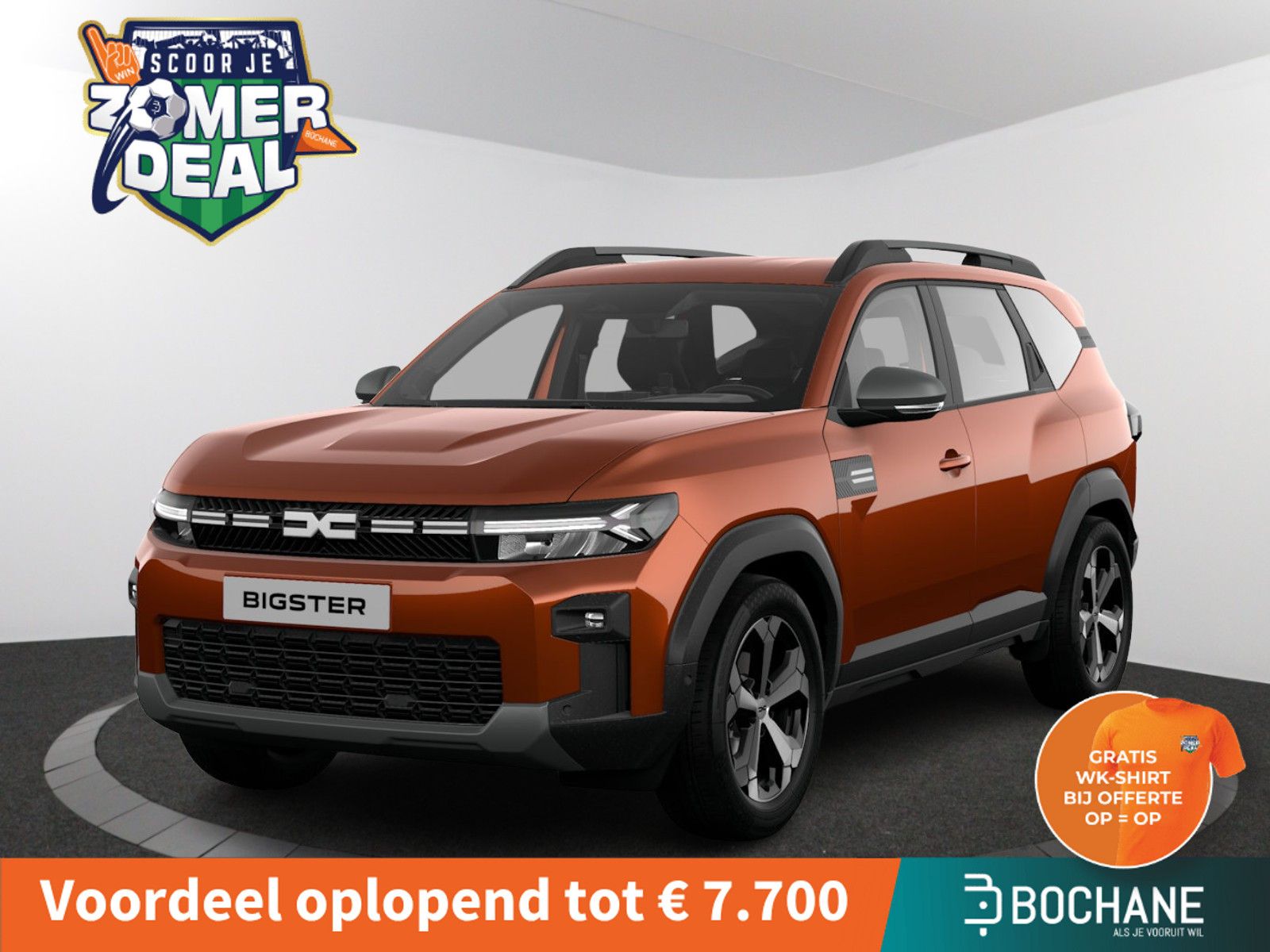 Dacia Bigster – vooraanzicht
