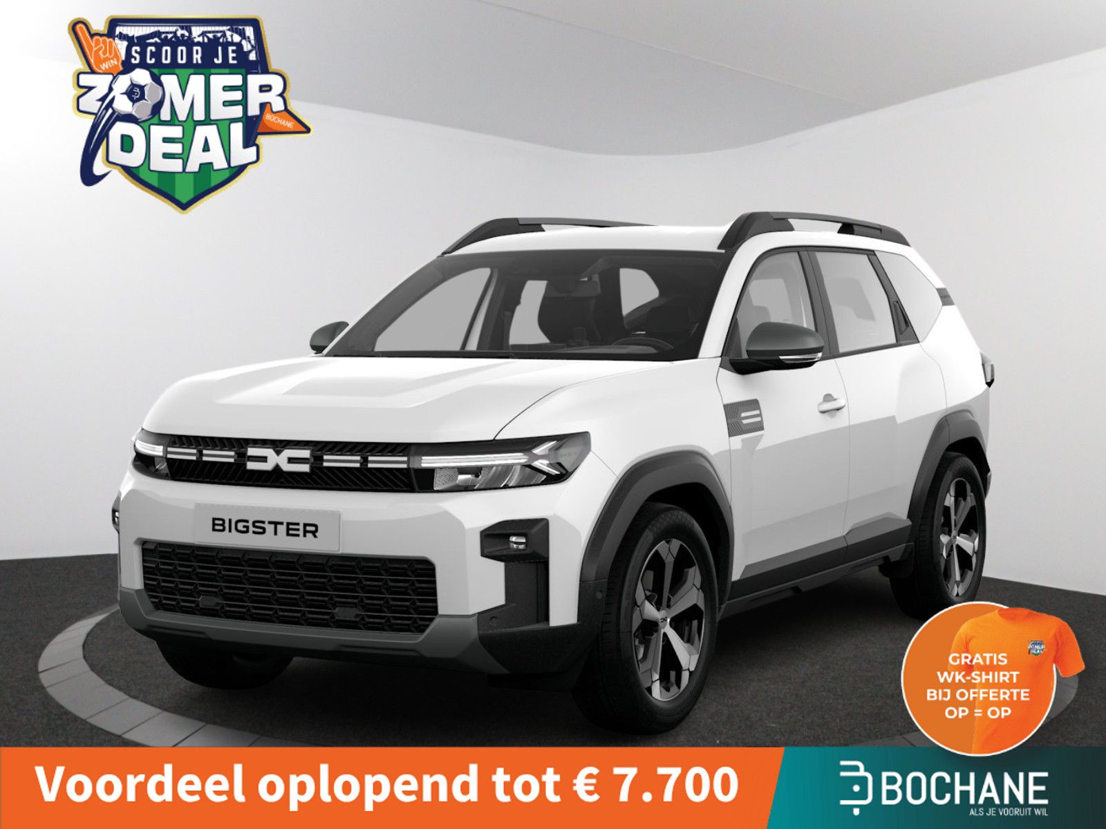 Dacia Bigster – vooraanzicht