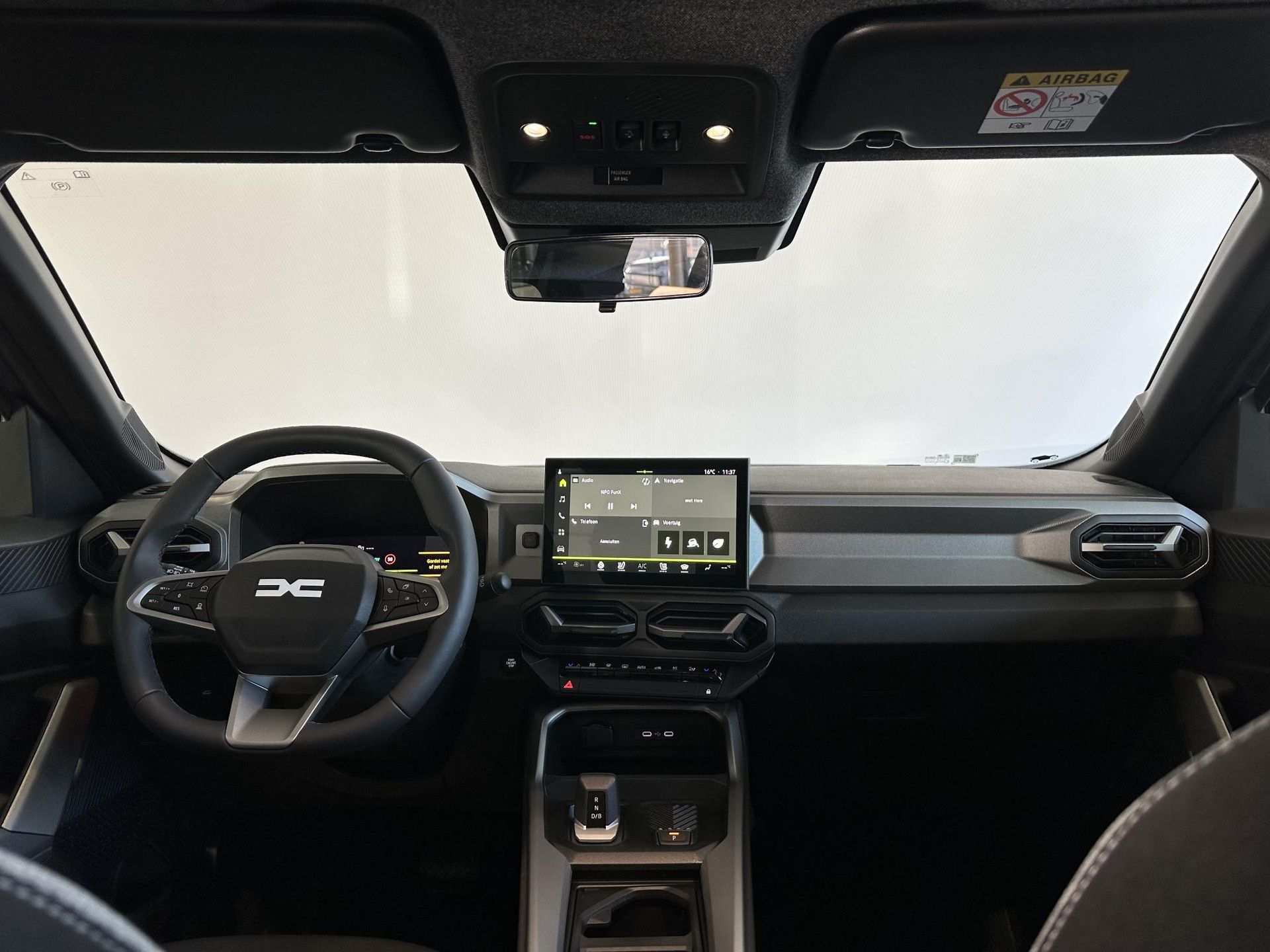 Dacia Bigster met kenteken JVD-81-Z – interieur