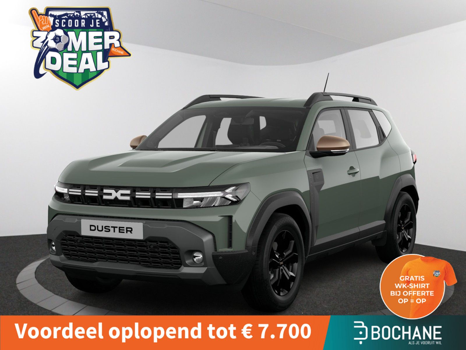 Dacia Duster – vooraanzicht