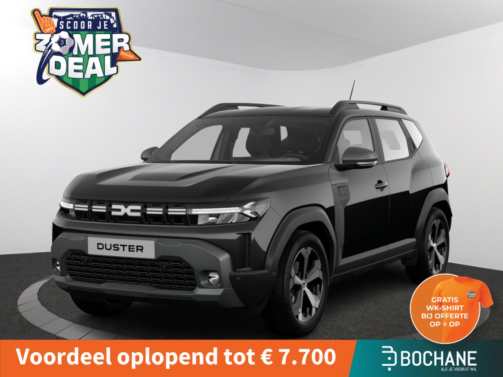 Dacia Duster – vooraanzicht