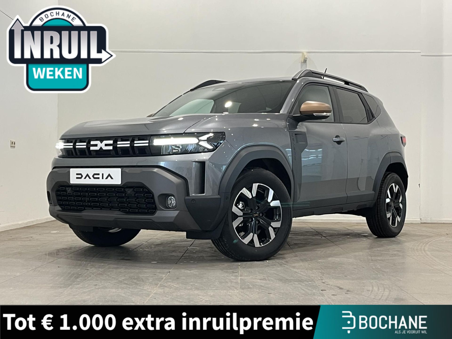 Dacia Duster – vooraanzicht