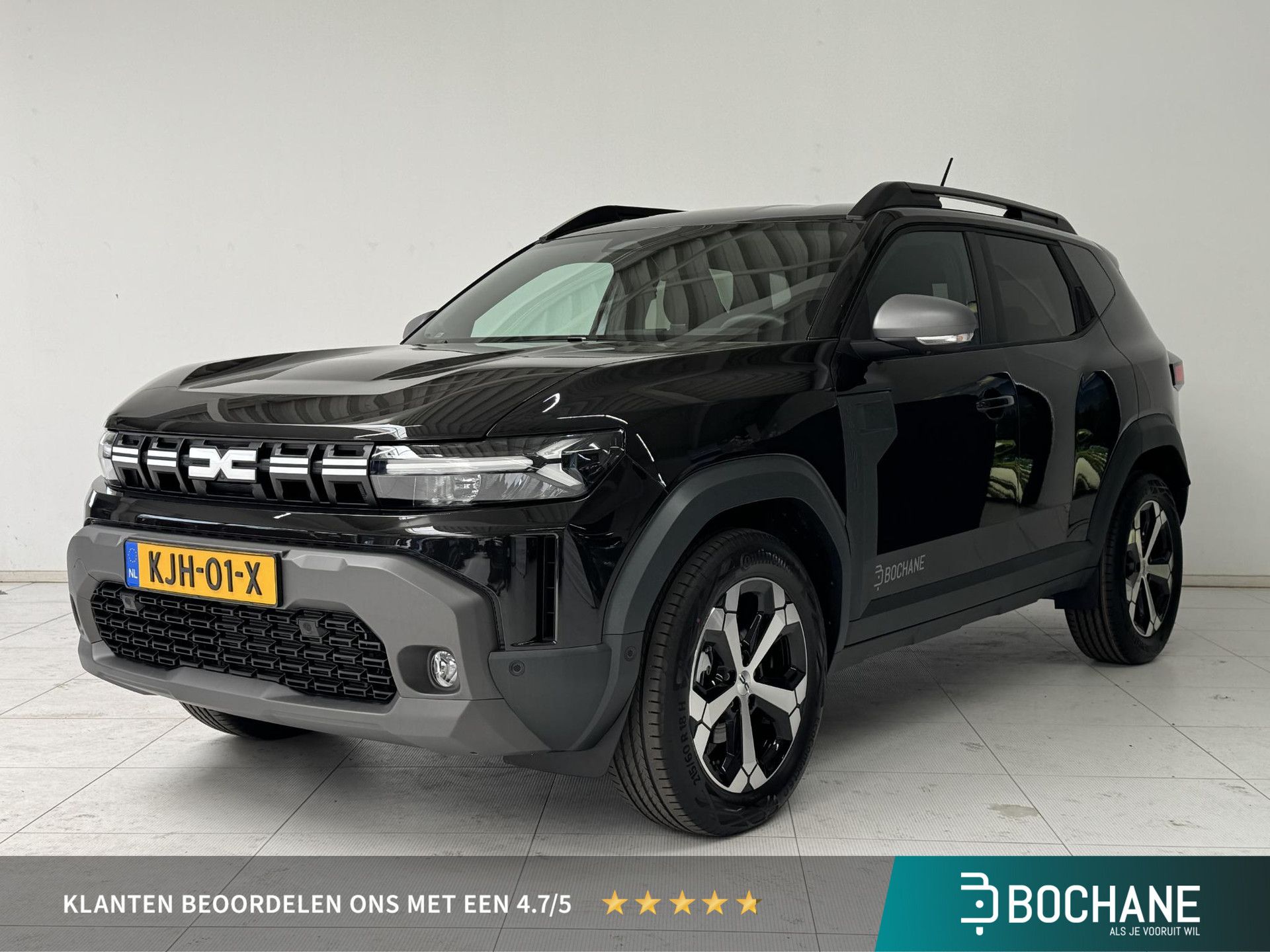 Dacia Duster met kenteken KJH-01-X – vooraanzicht