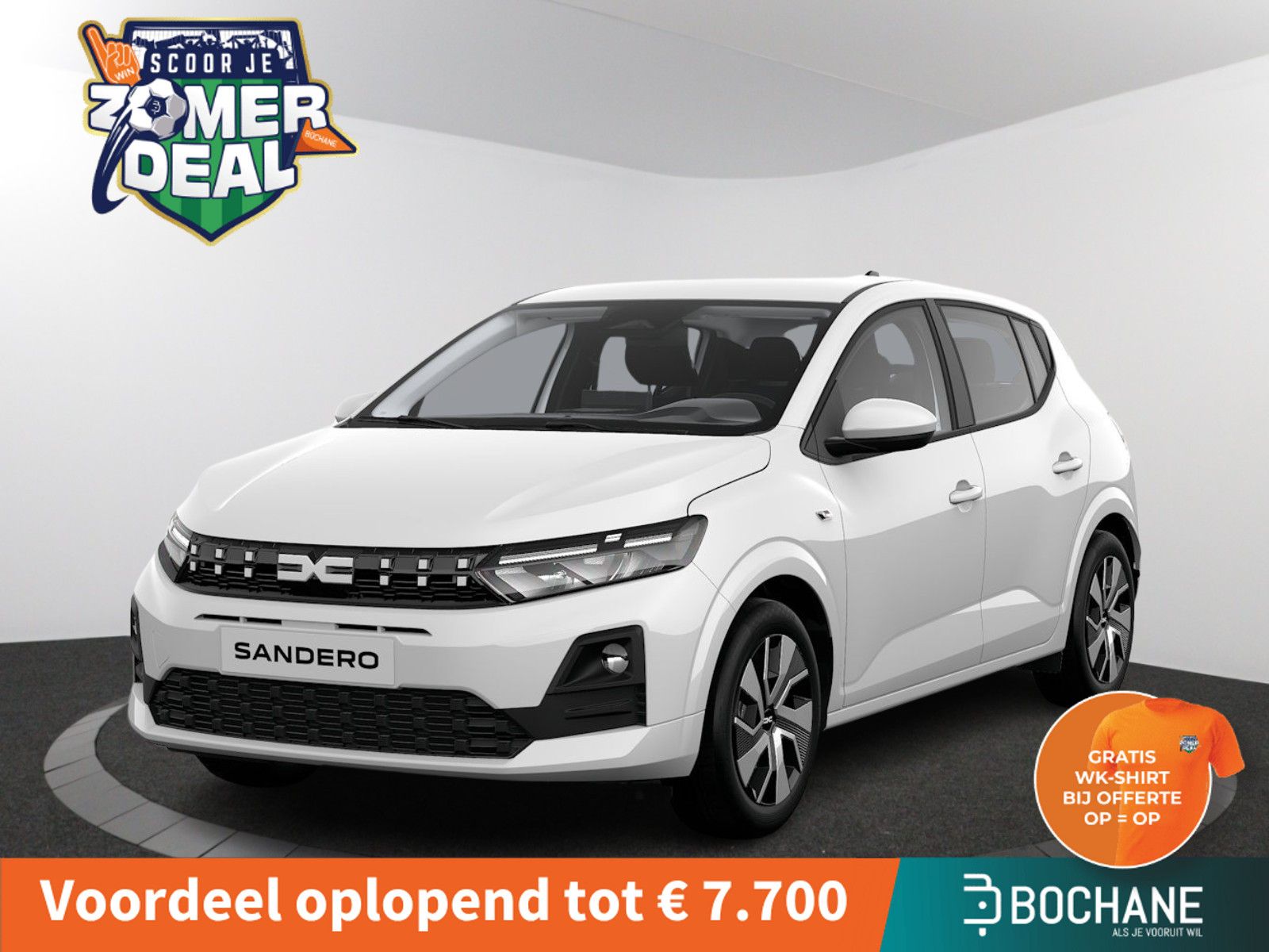 Dacia Sandero – vooraanzicht