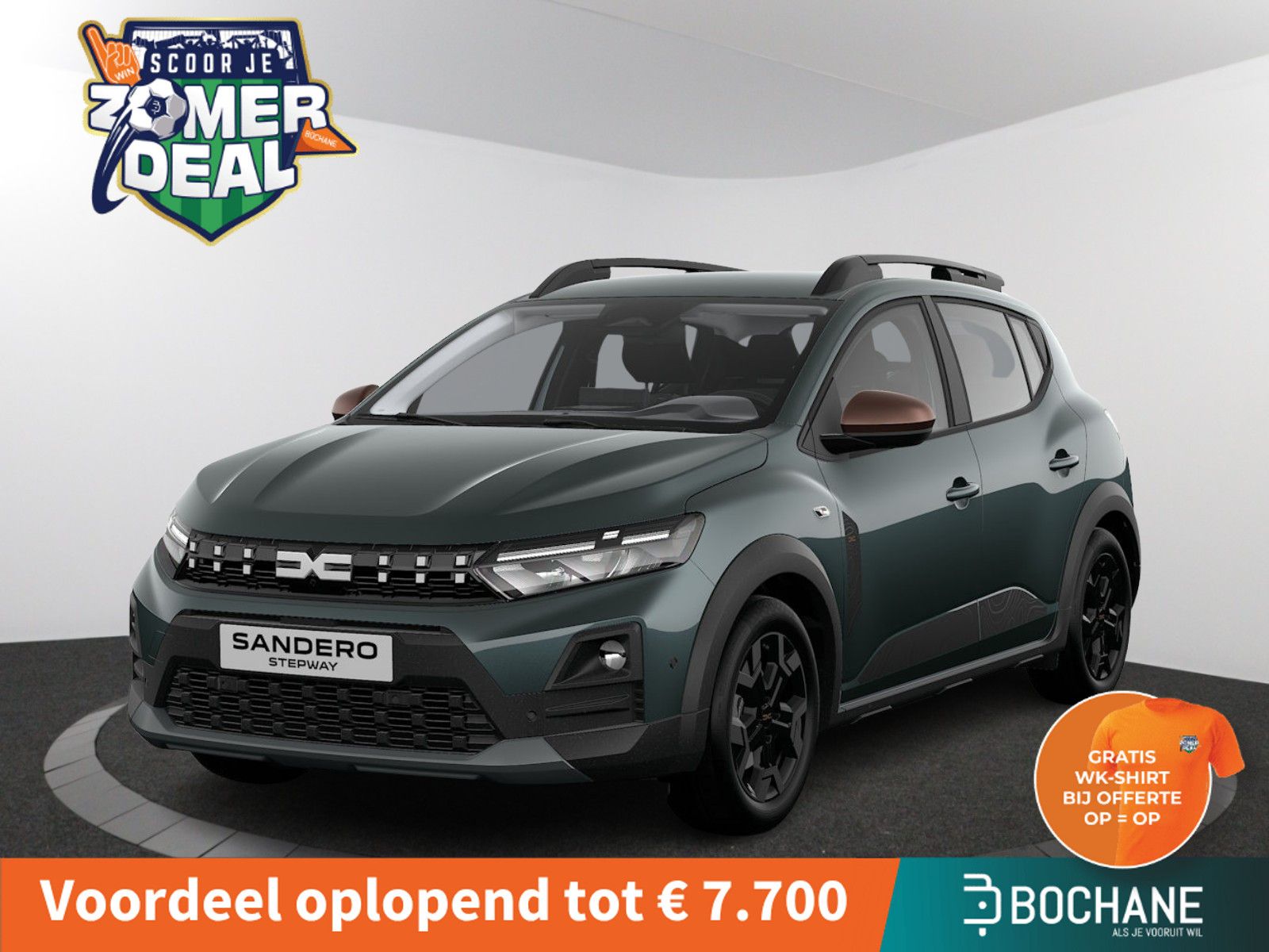 Dacia SanderoStepway – vooraanzicht