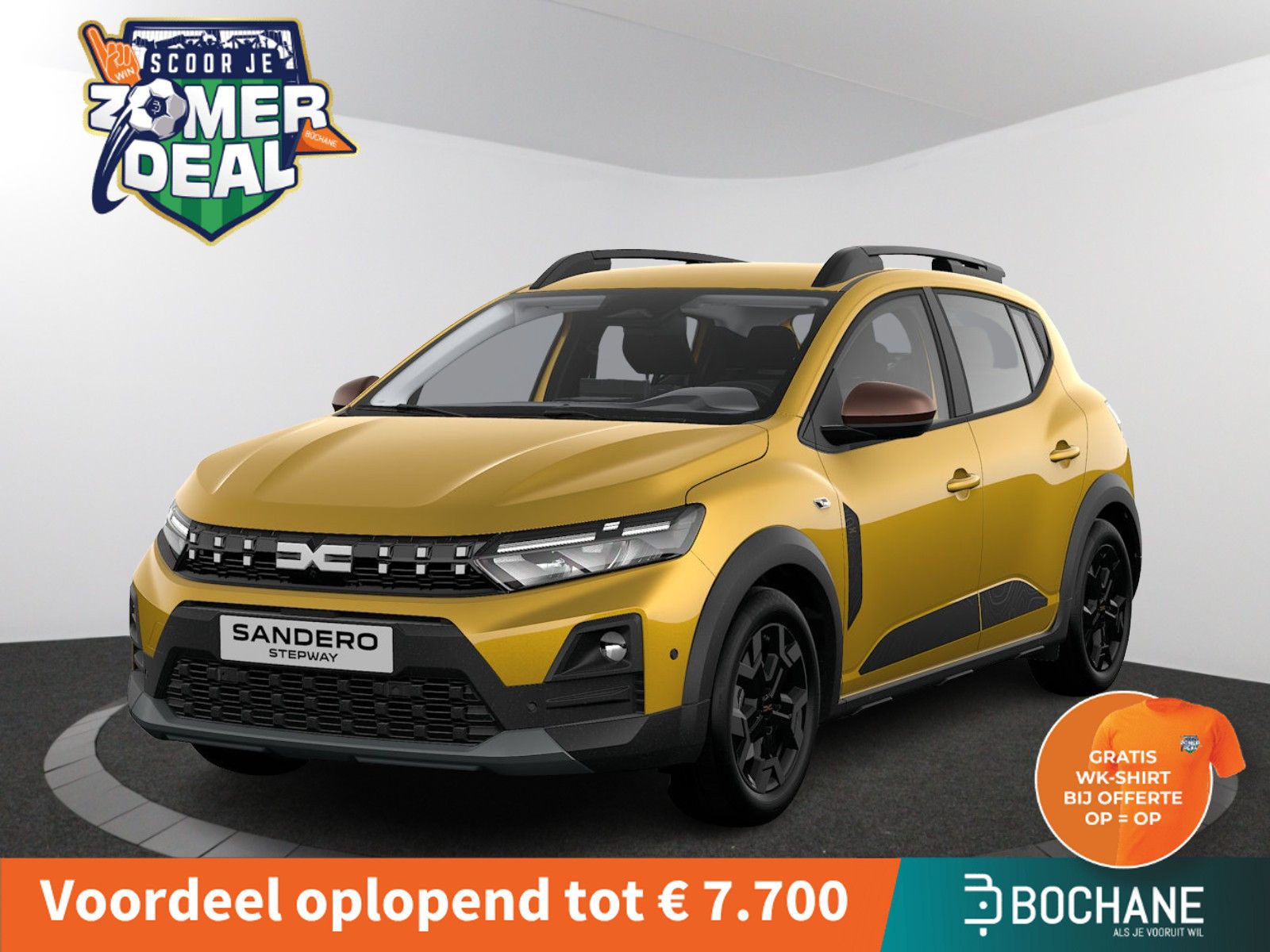 Dacia SanderoStepway – vooraanzicht