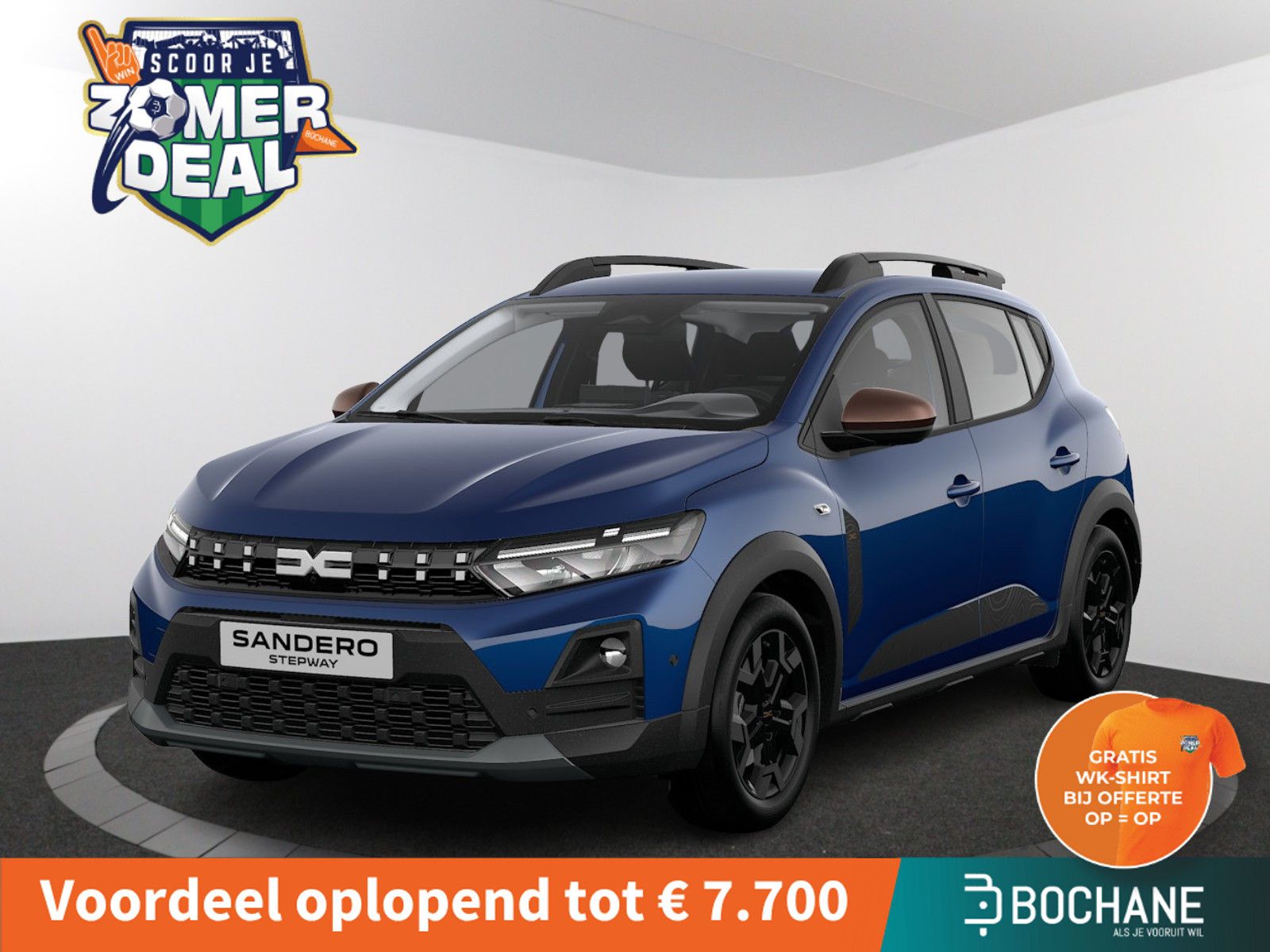 Dacia SanderoStepway – vooraanzicht