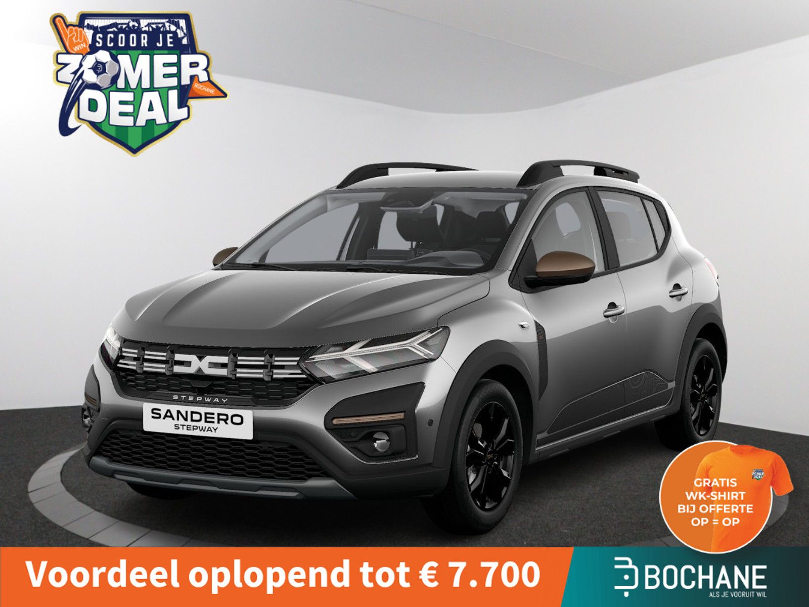Dacia SanderoStepway – vooraanzicht