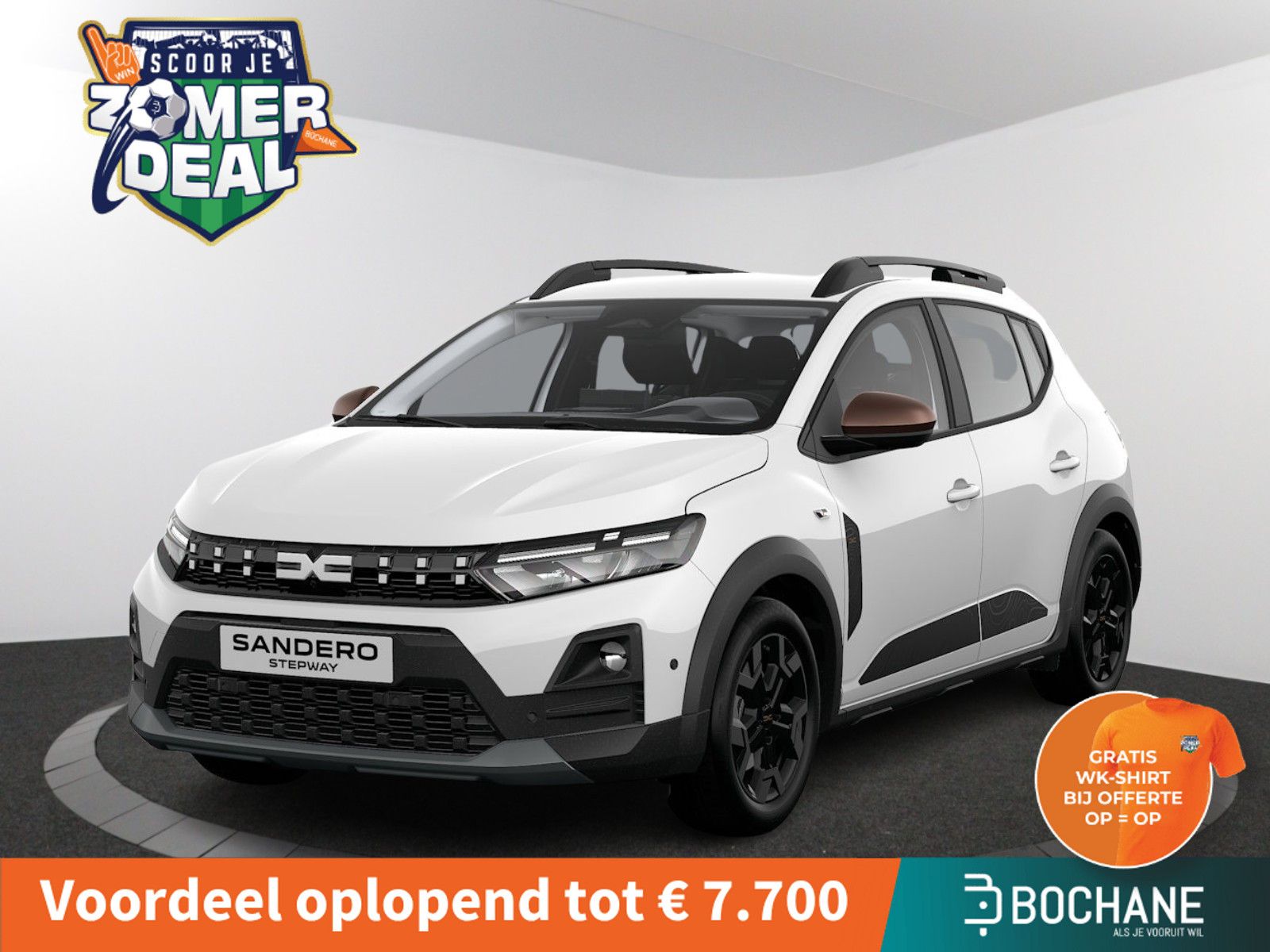 Dacia SanderoStepway – vooraanzicht