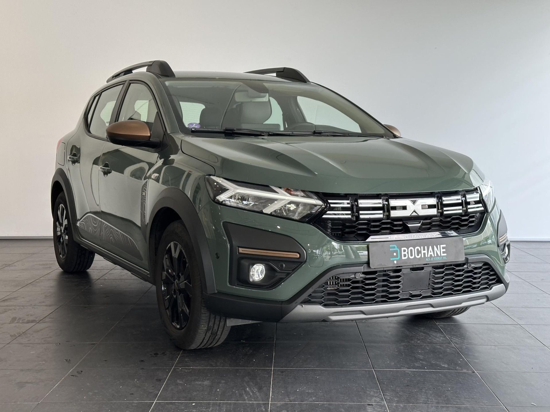 Dacia SanderoStepway met kenteken HRJ-25-S – detailfoto
