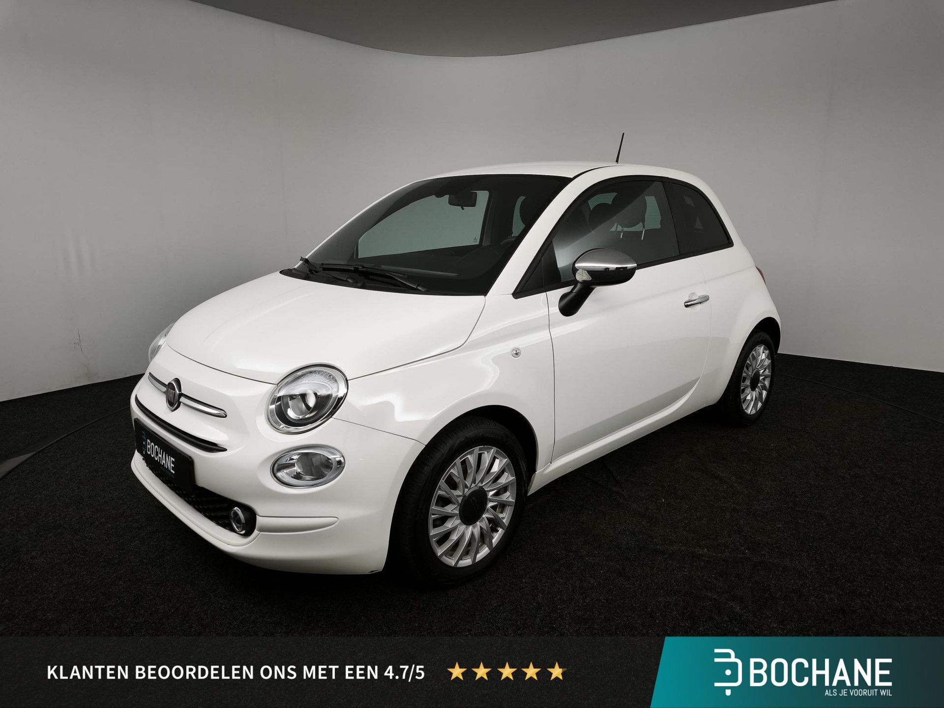 Fiat 500 met kenteken KHL-10-V – vooraanzicht