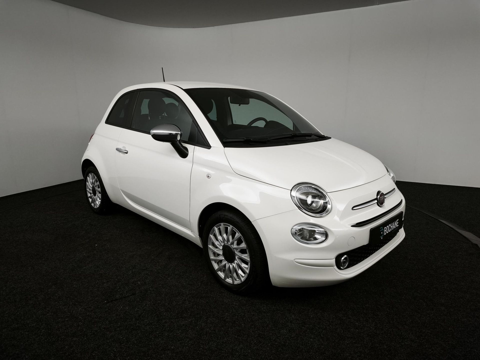 Fiat 500 met kenteken KHL-10-V – detailfoto