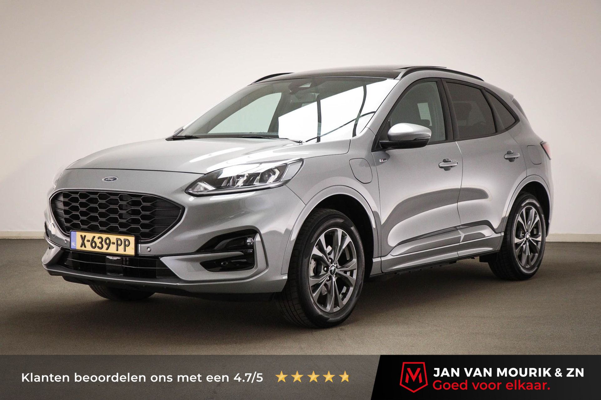 Ford Kuga met kenteken X-639-PP – vooraanzicht