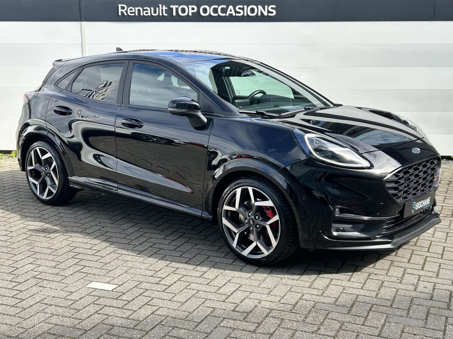 Ford Puma met kenteken X-458-LV – detailfoto