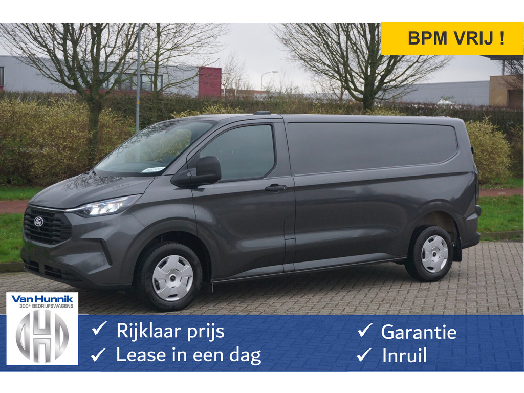 Ford CustomTransit – vooraanzicht