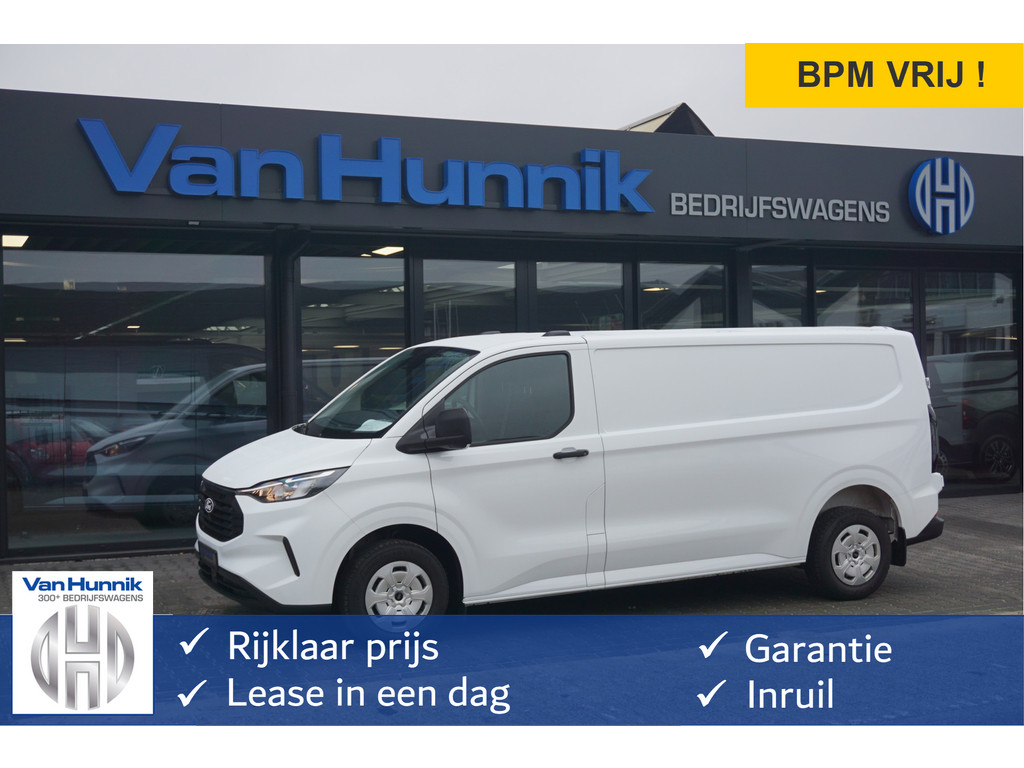 Ford CustomTransit – vooraanzicht