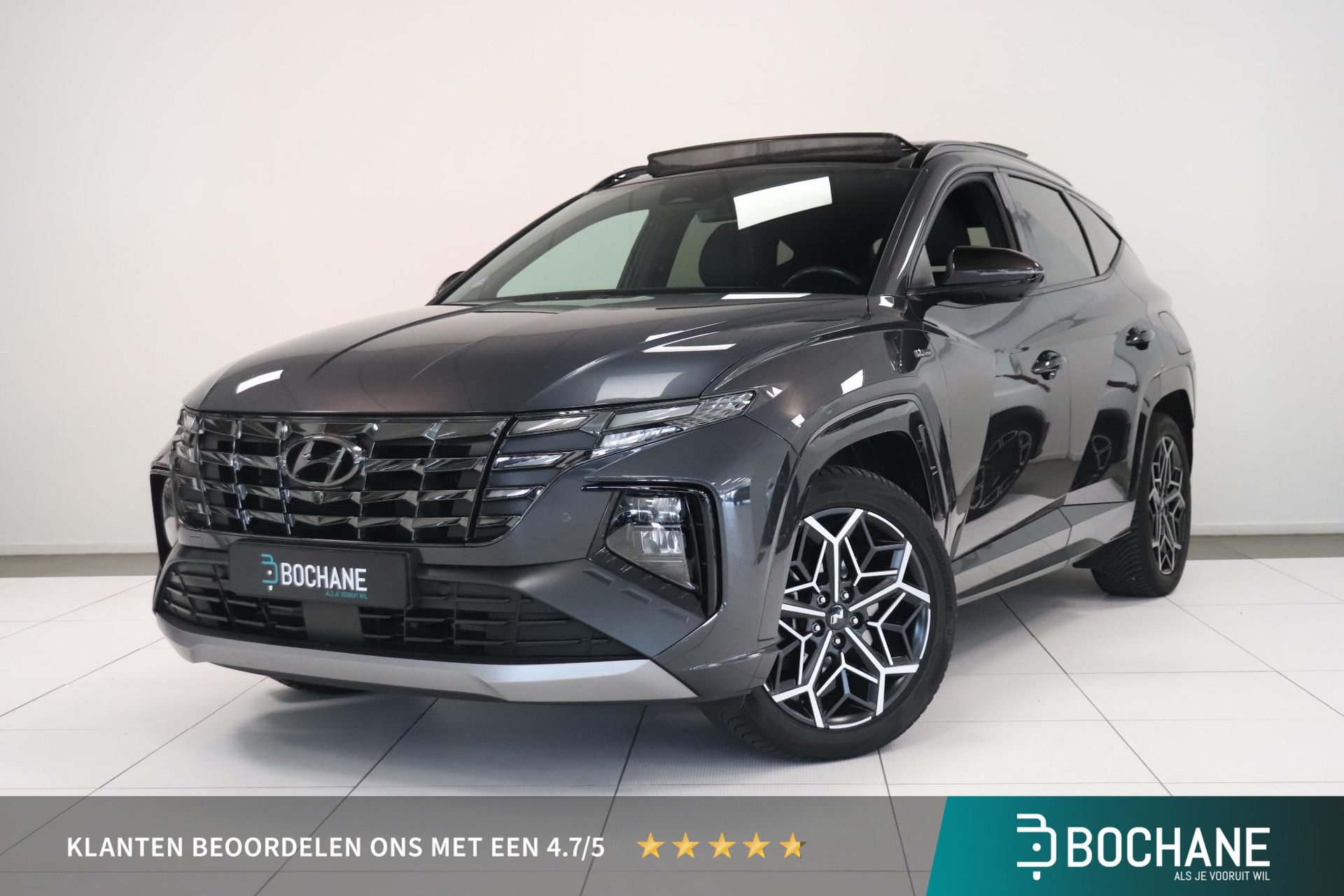Hyundai Tucson met kenteken R-465-FZ – vooraanzicht