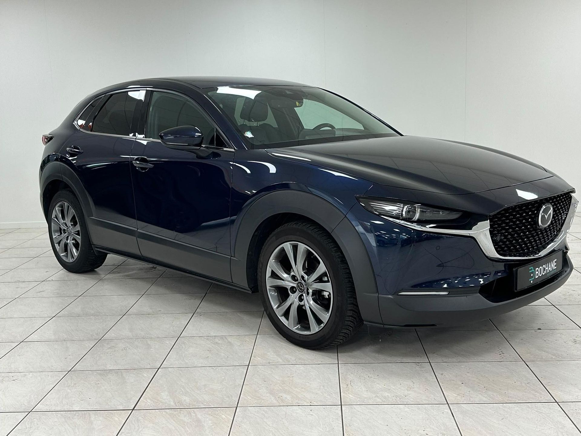 Mazda CX-30 met kenteken H-872-TR – detailfoto