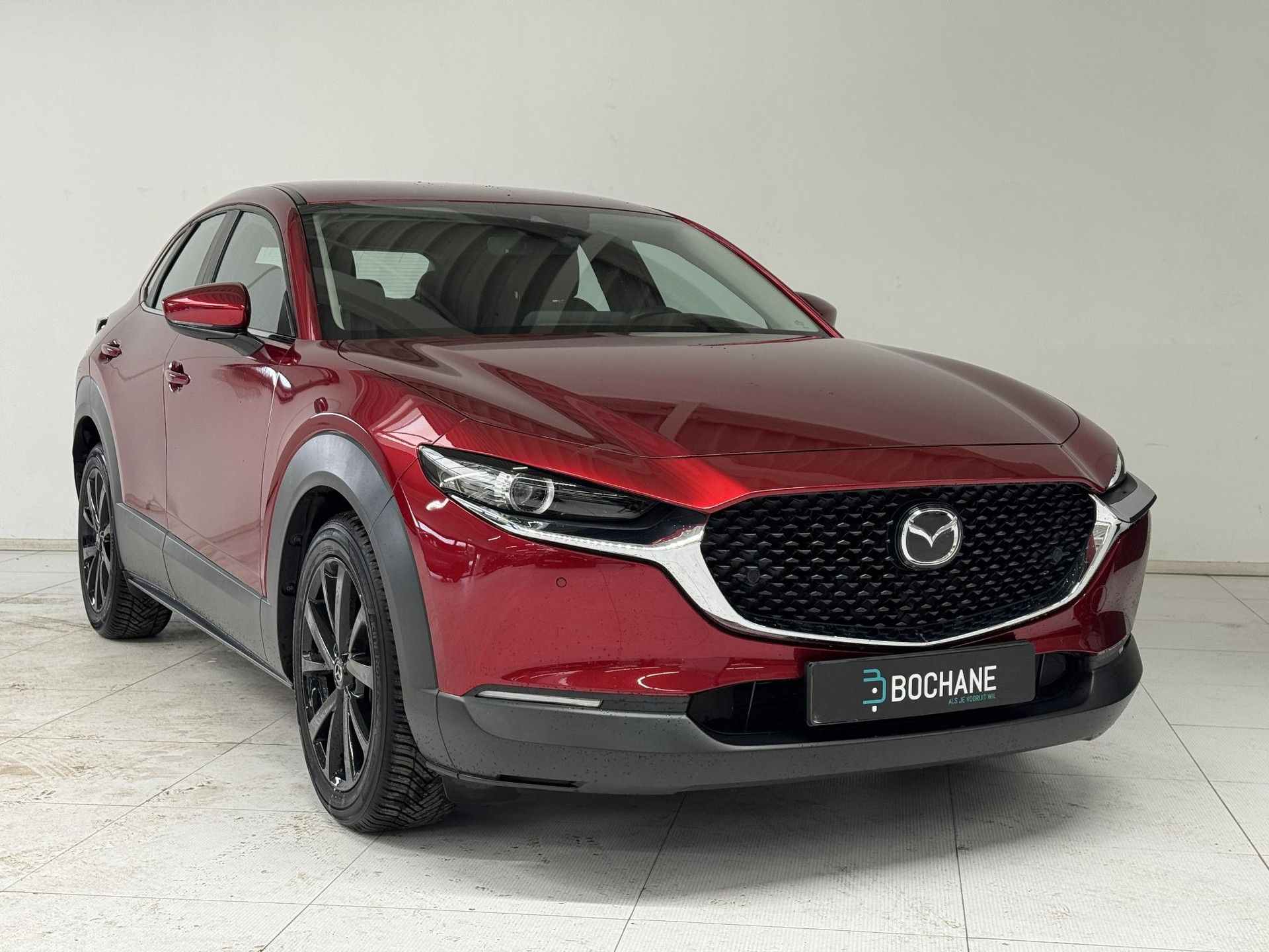 Mazda CX-30 met kenteken ZV-995-T – detailfoto