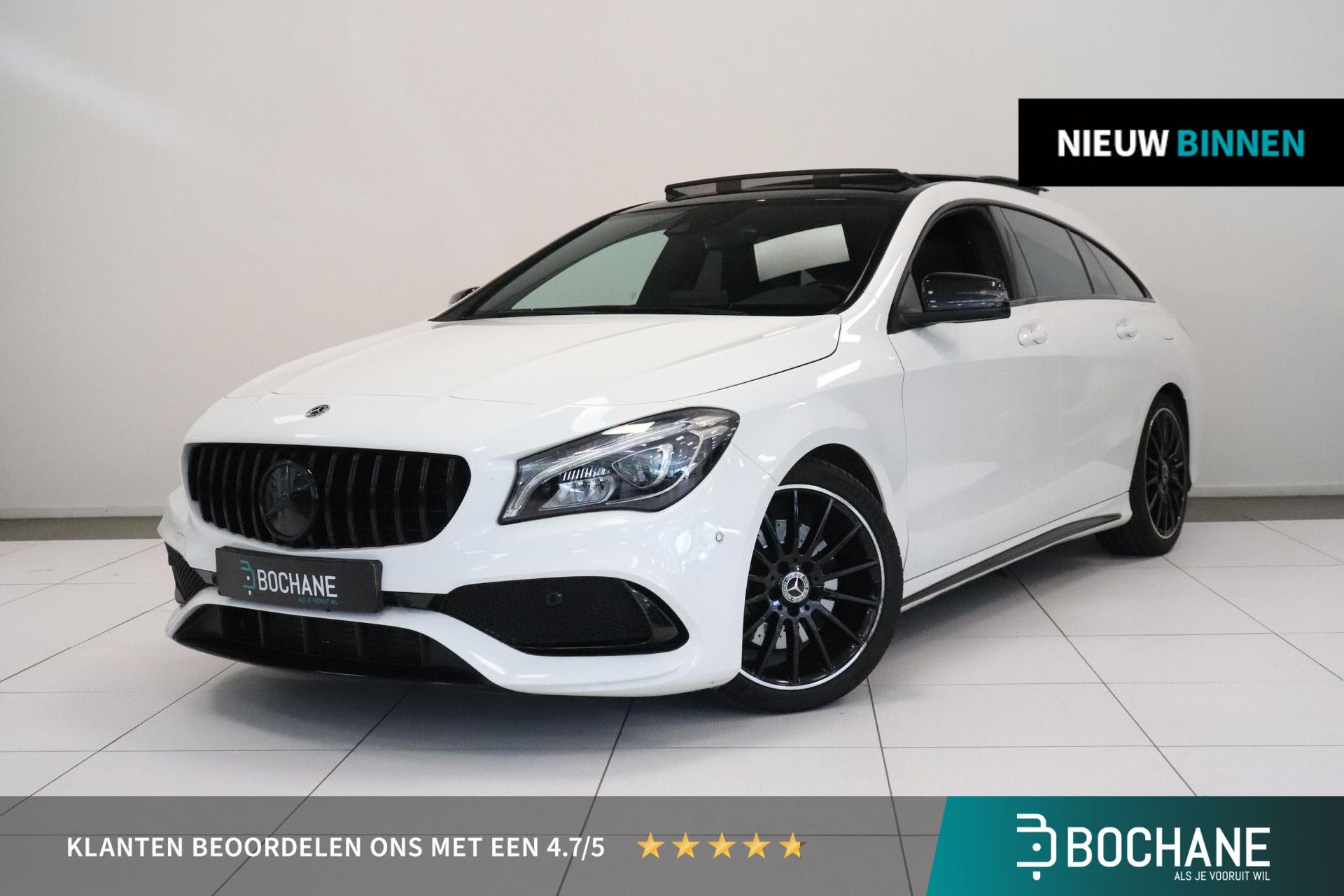 Mercedes-Benz CLA met kenteken K-432-TV – vooraanzicht