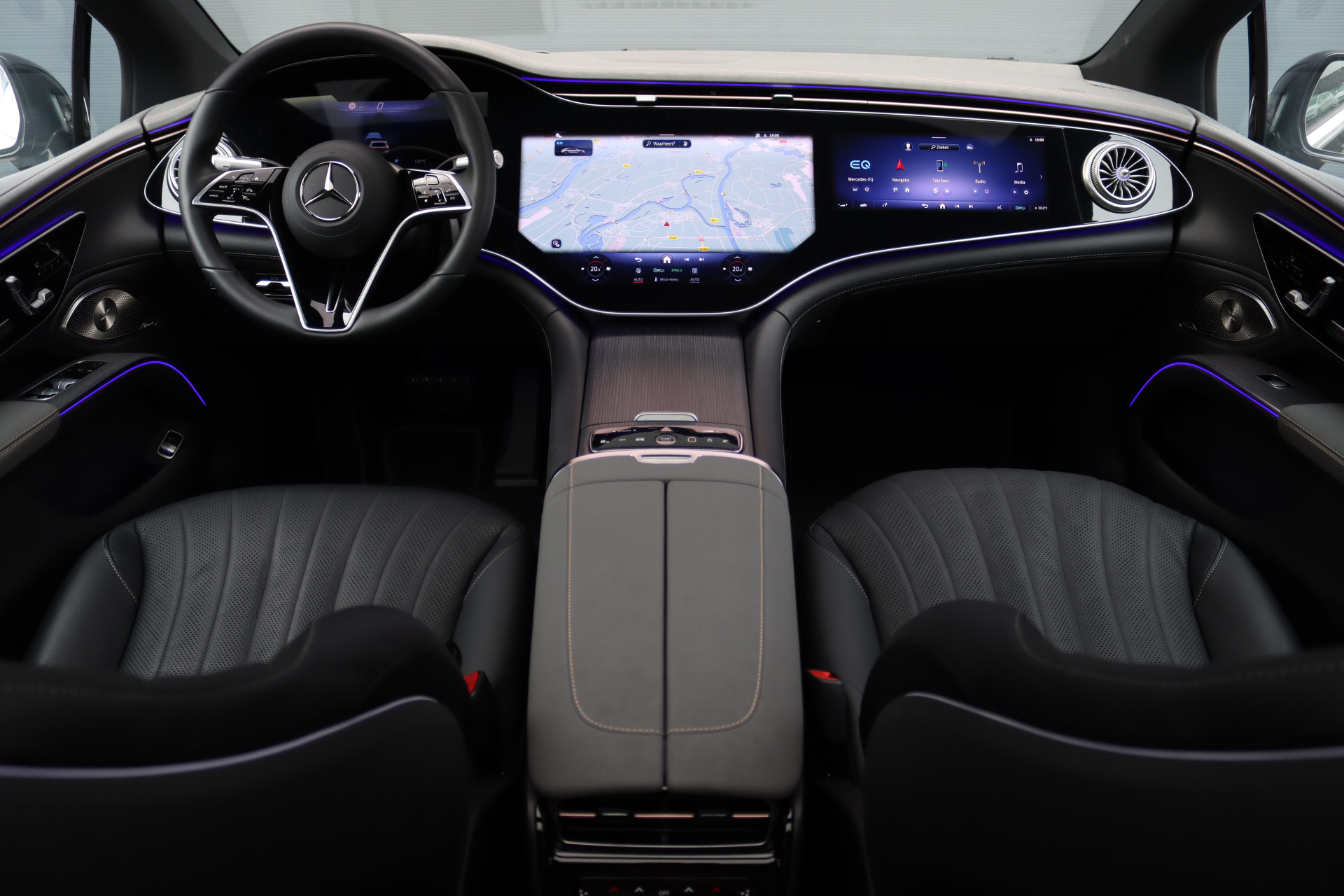 Mercedes-Benz EQS – achteraanzicht