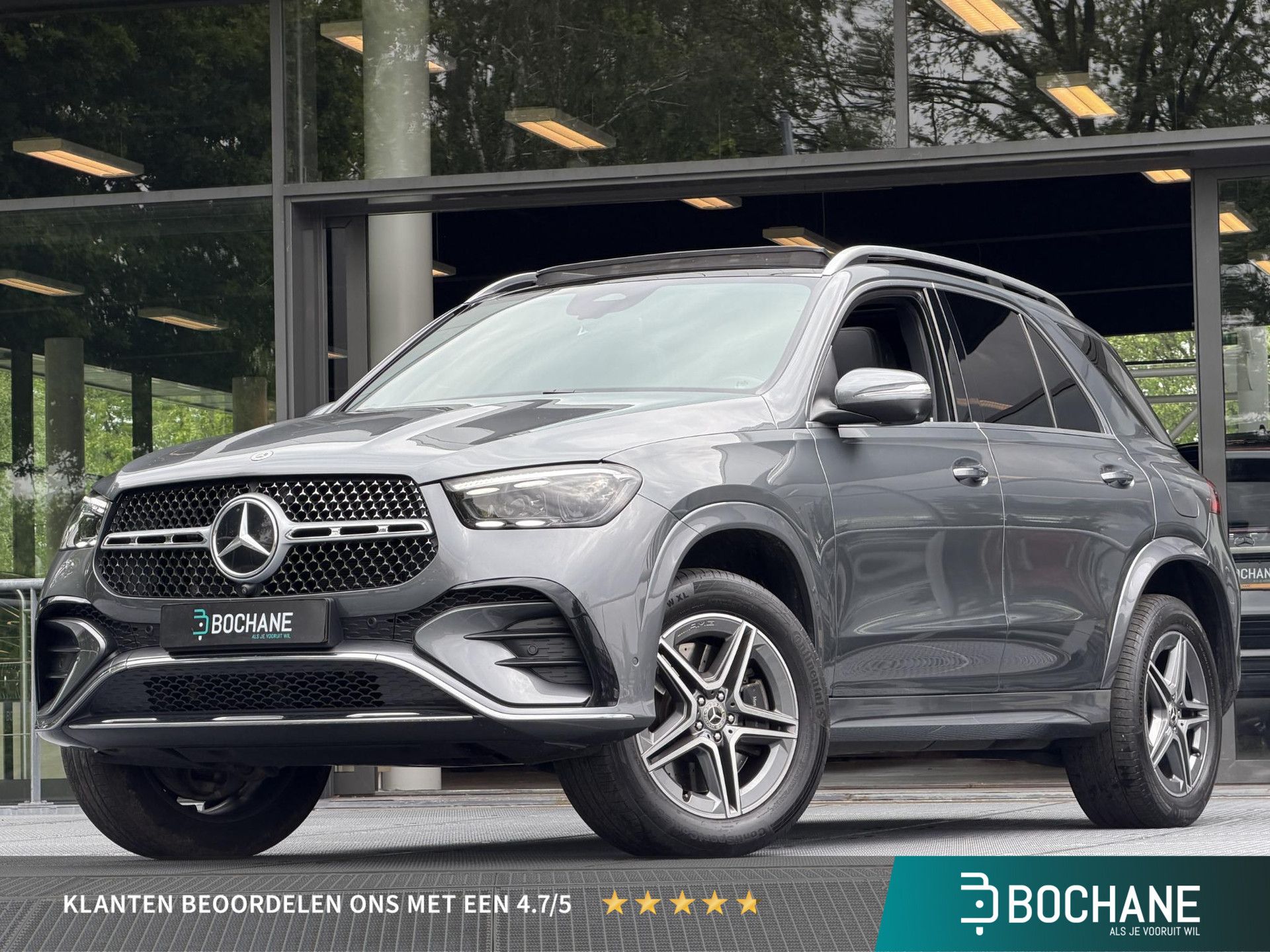 Mercedes-Benz GLE met kenteken X-495-RS – vooraanzicht