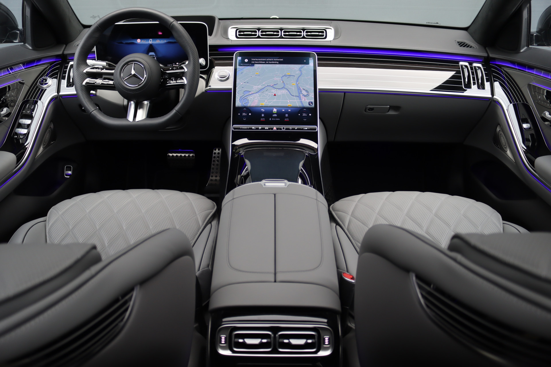 Mercedes-Benz S-Klasse – achteraanzicht