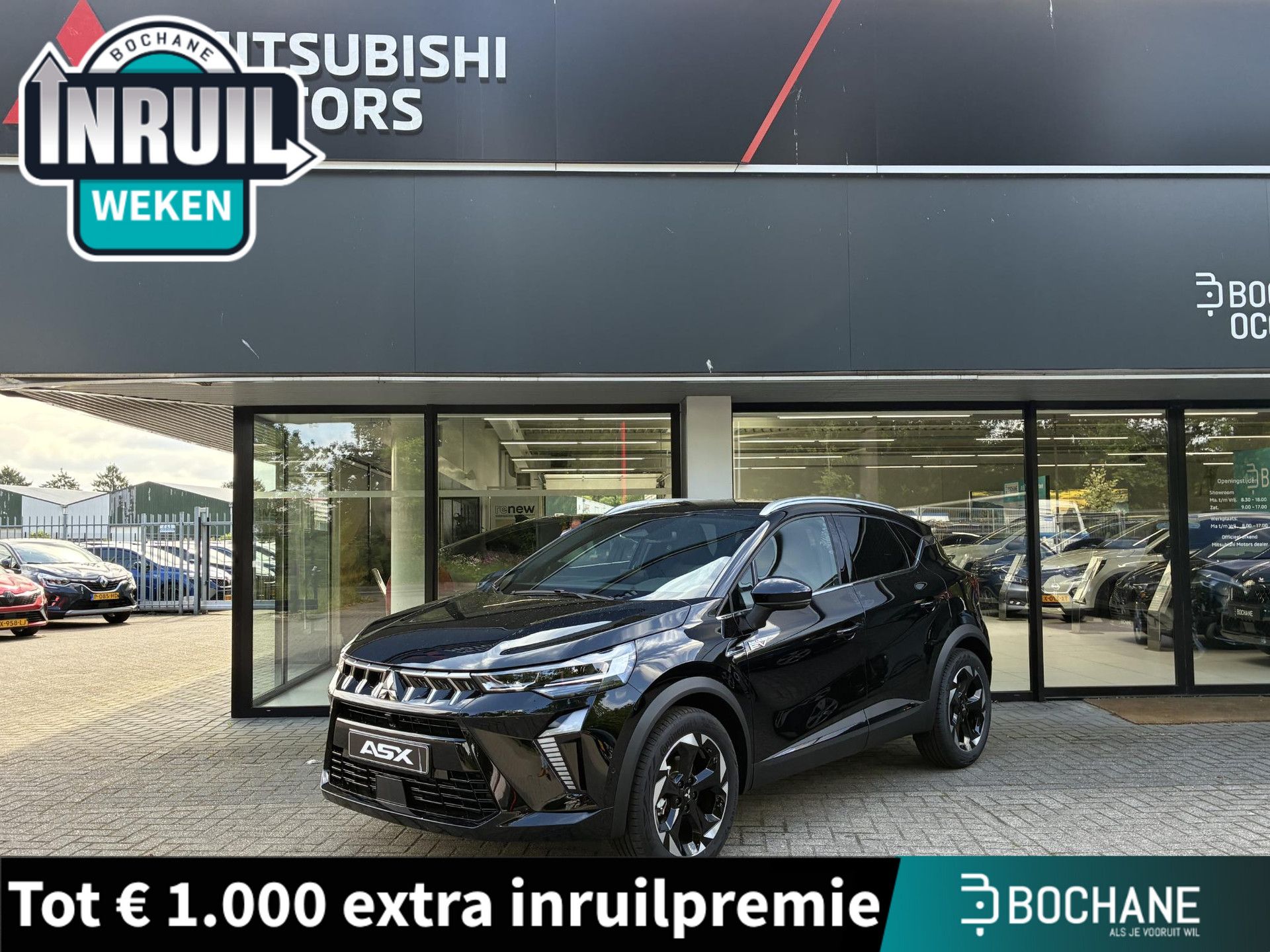 Mitsubishi ASX met kenteken KDZ-75-P – vooraanzicht