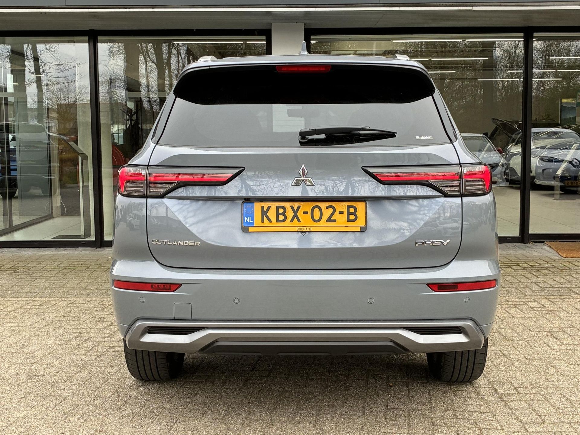 Mitsubishi Outlander met kenteken KBX-02-B – dashboard