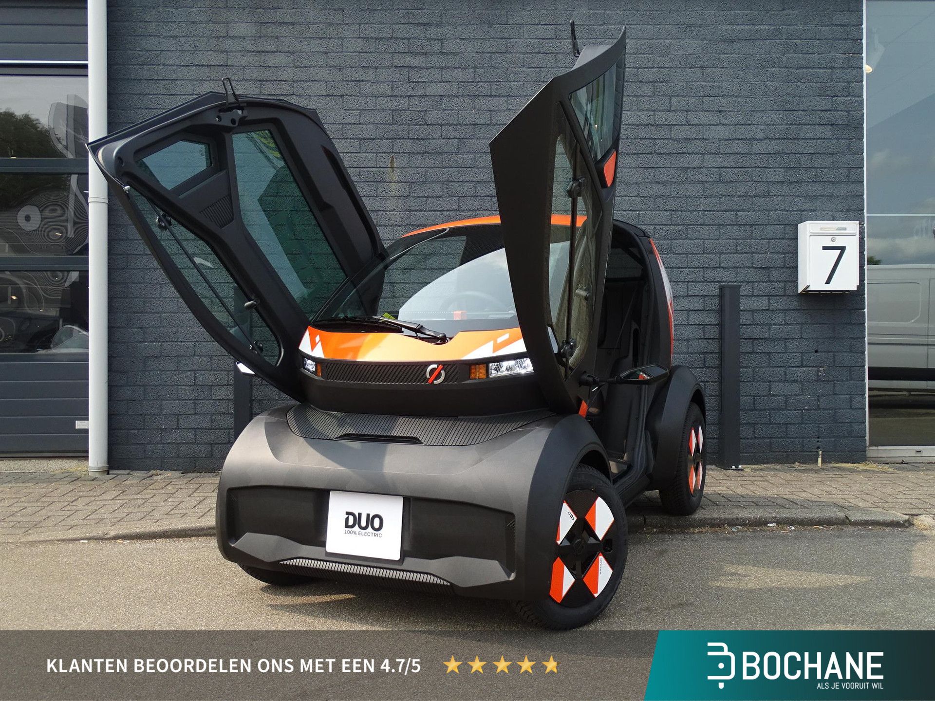 Mobilize 80Evo met kenteken HTP-43-P – vooraanzicht